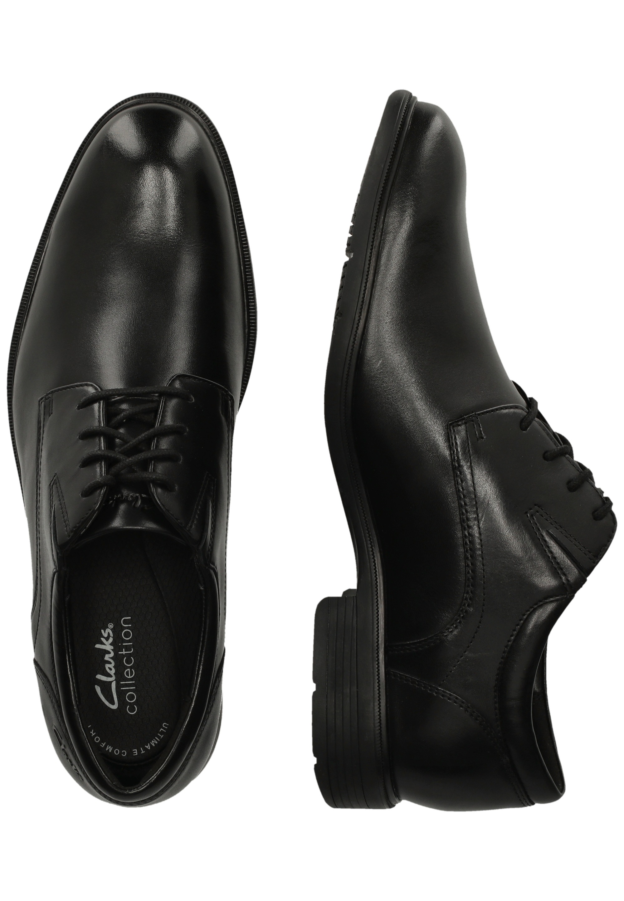 Clarks Schnürschuh »Steadwell Lace«  mit bequemem, geformtem Fußbett