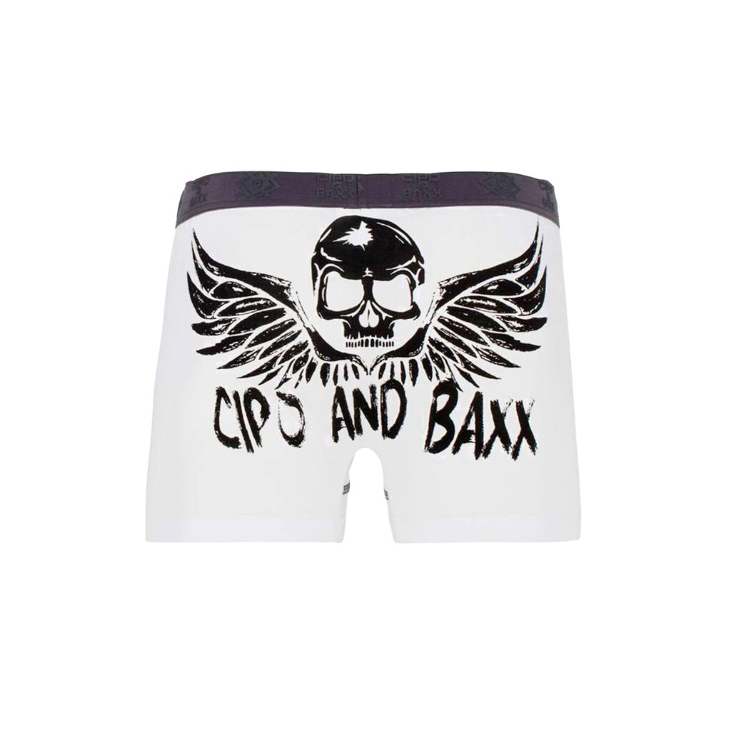 Cipo & Baxx Boxershorts, mit auffälligem Marken-Logo