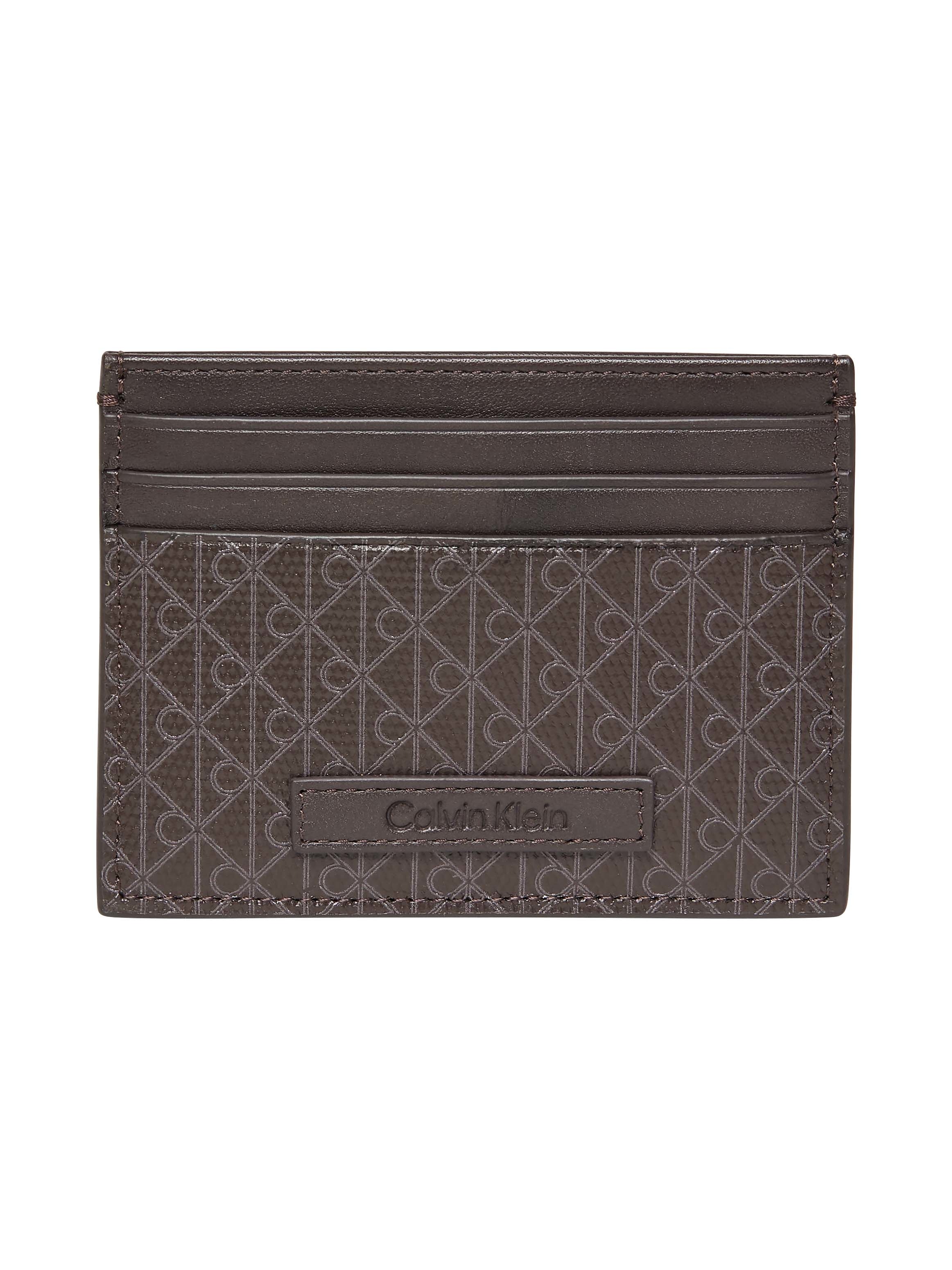 Calvin Klein Kartenetui "COATED EW CARD CASE" Kreditkartenetui mit Logoschr günstig online kaufen