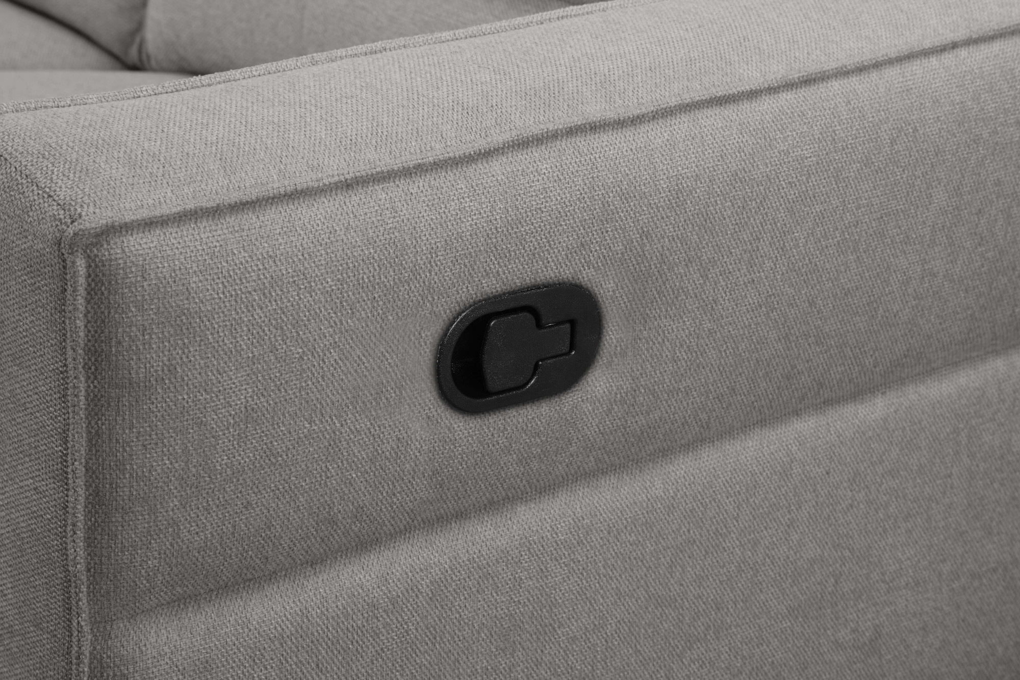 Places of Style Ecksofa »Carpari, L-Form, 263 cm, manuelle o. elektrische Relaxfunktion,«, USB A/C und Kopfteilverstellung