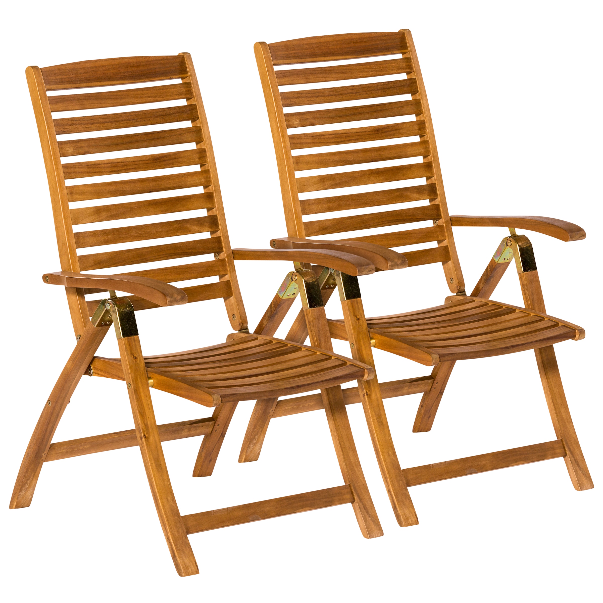 MERXX Gartenstuhl "Paraiba" (Set) 2 Stk.2er Set, Akazienholz, verstellbar günstig online kaufen