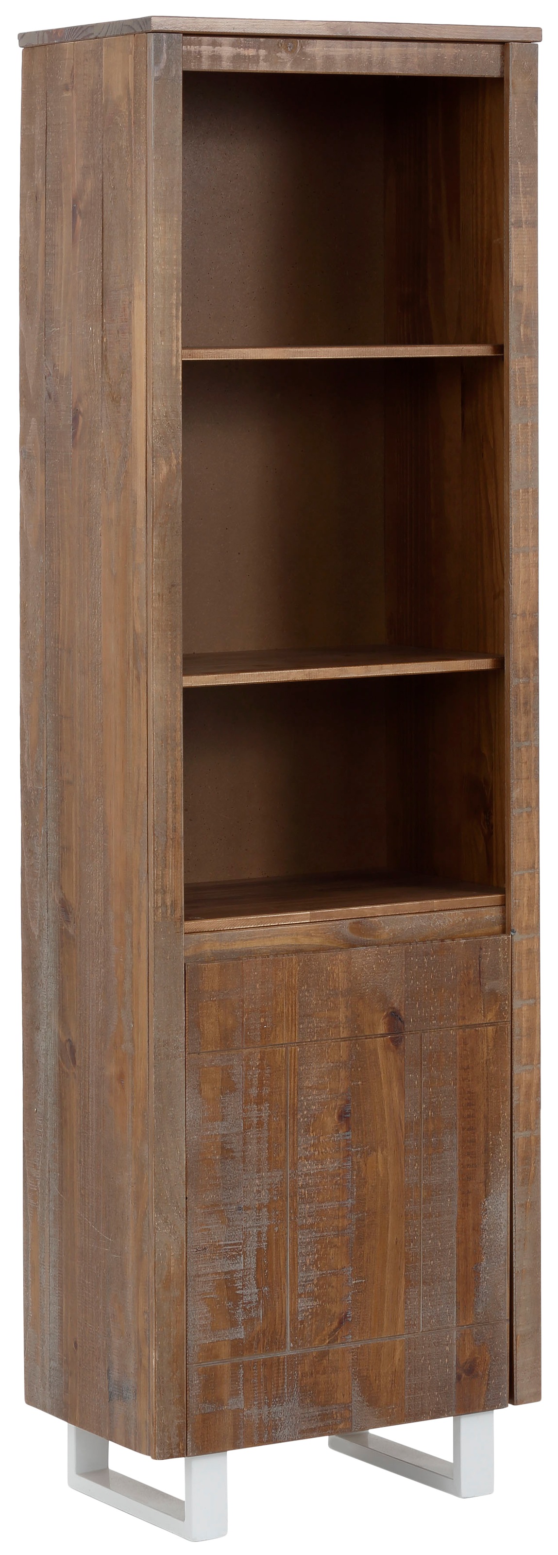 Thumbnail - OTTO home Bücherregal "Lagos" aus schönem massivem Kiefernholz, grifflos, Breite 55 cm