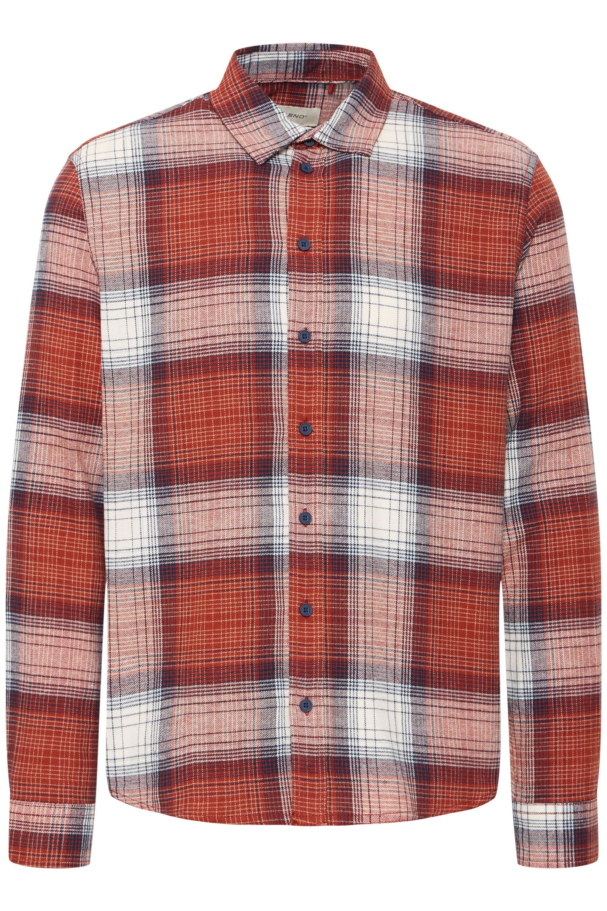 Blend Langarmhemd "BHShirt", Lässiges kariertes Langarmhemd günstig online kaufen