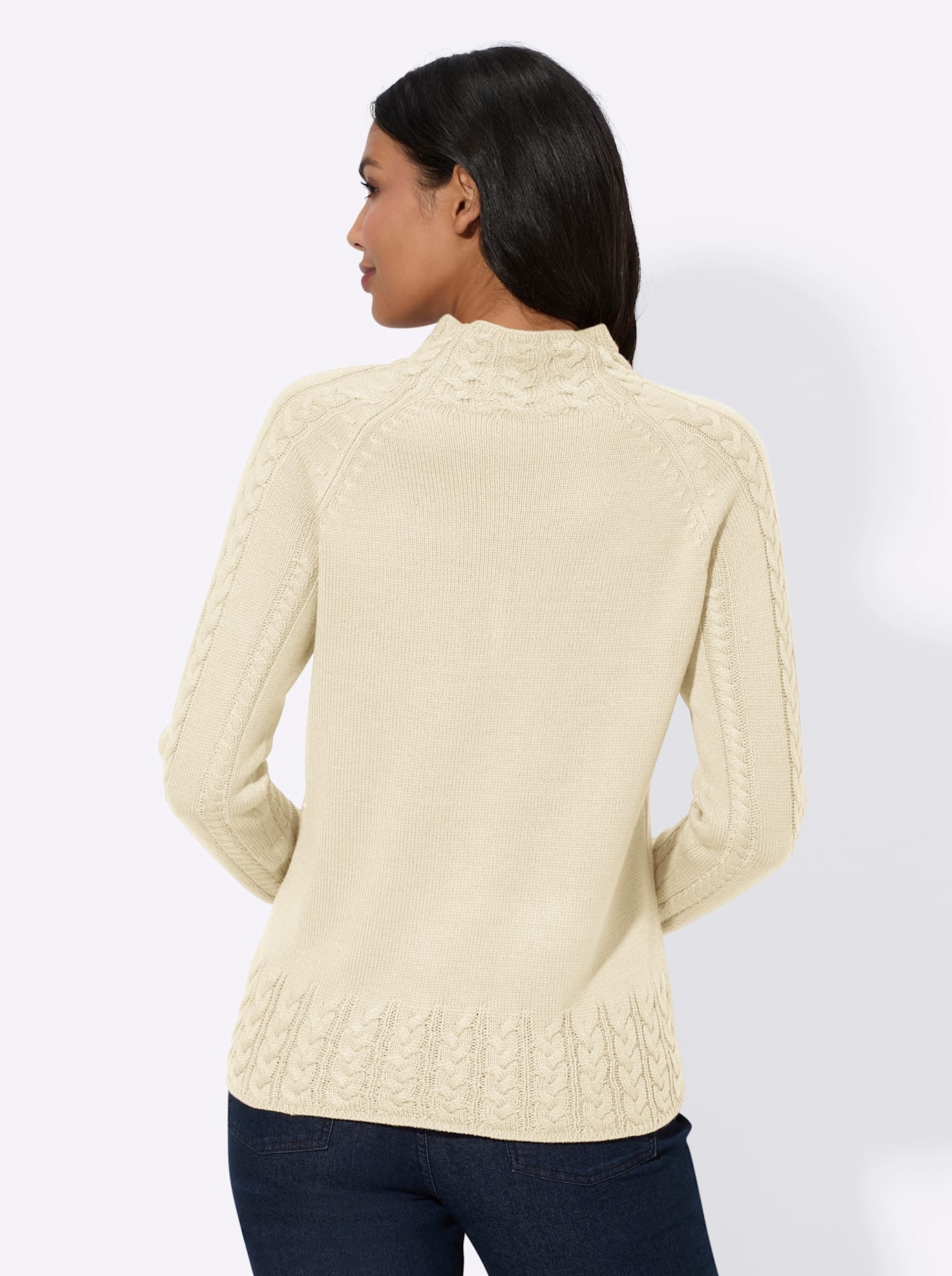 Classic Basics Stehkragenpullover "Stehkragen-Pullover" günstig online kaufen