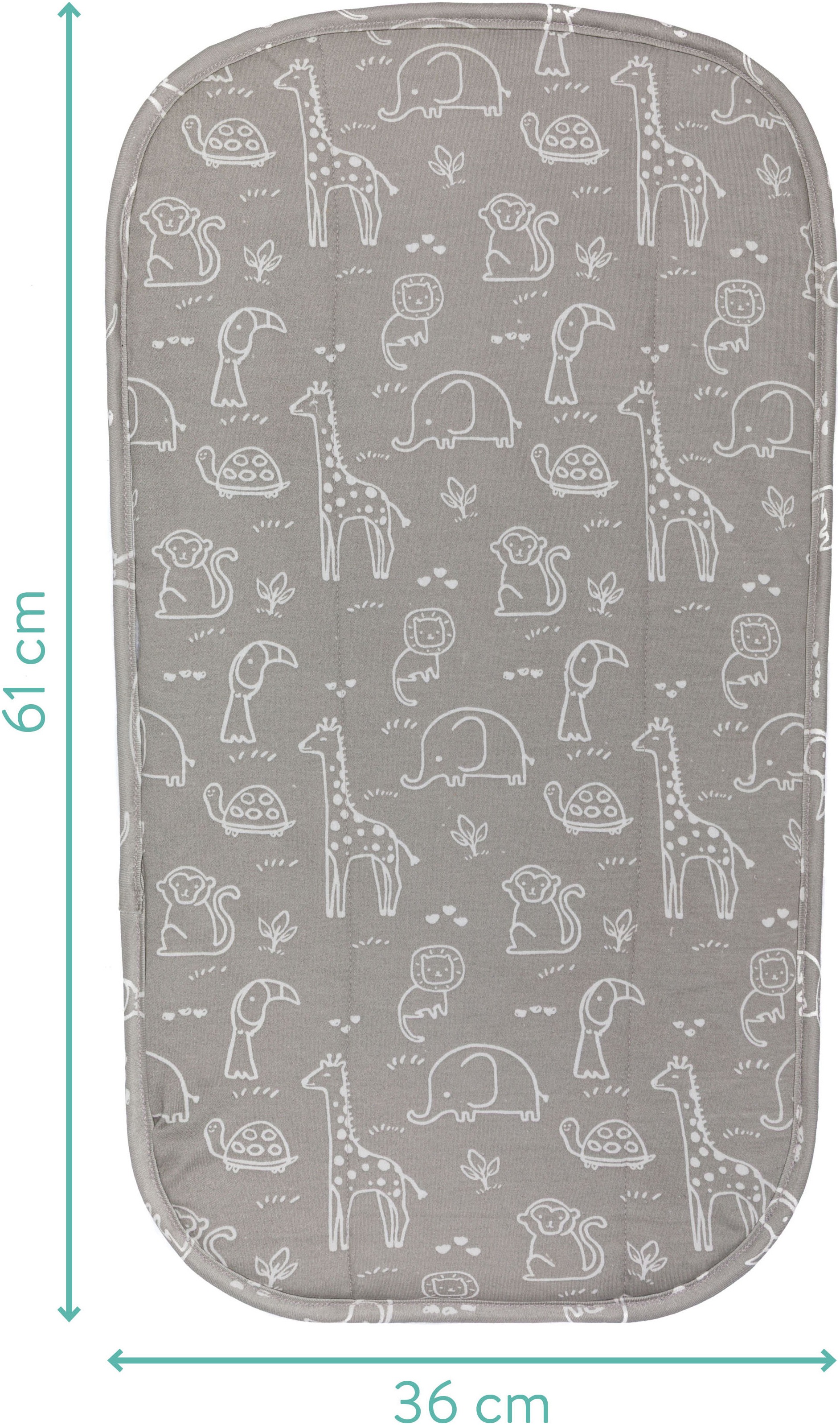 Fillikid Wickelauflage für Wickelmulde Soft Care