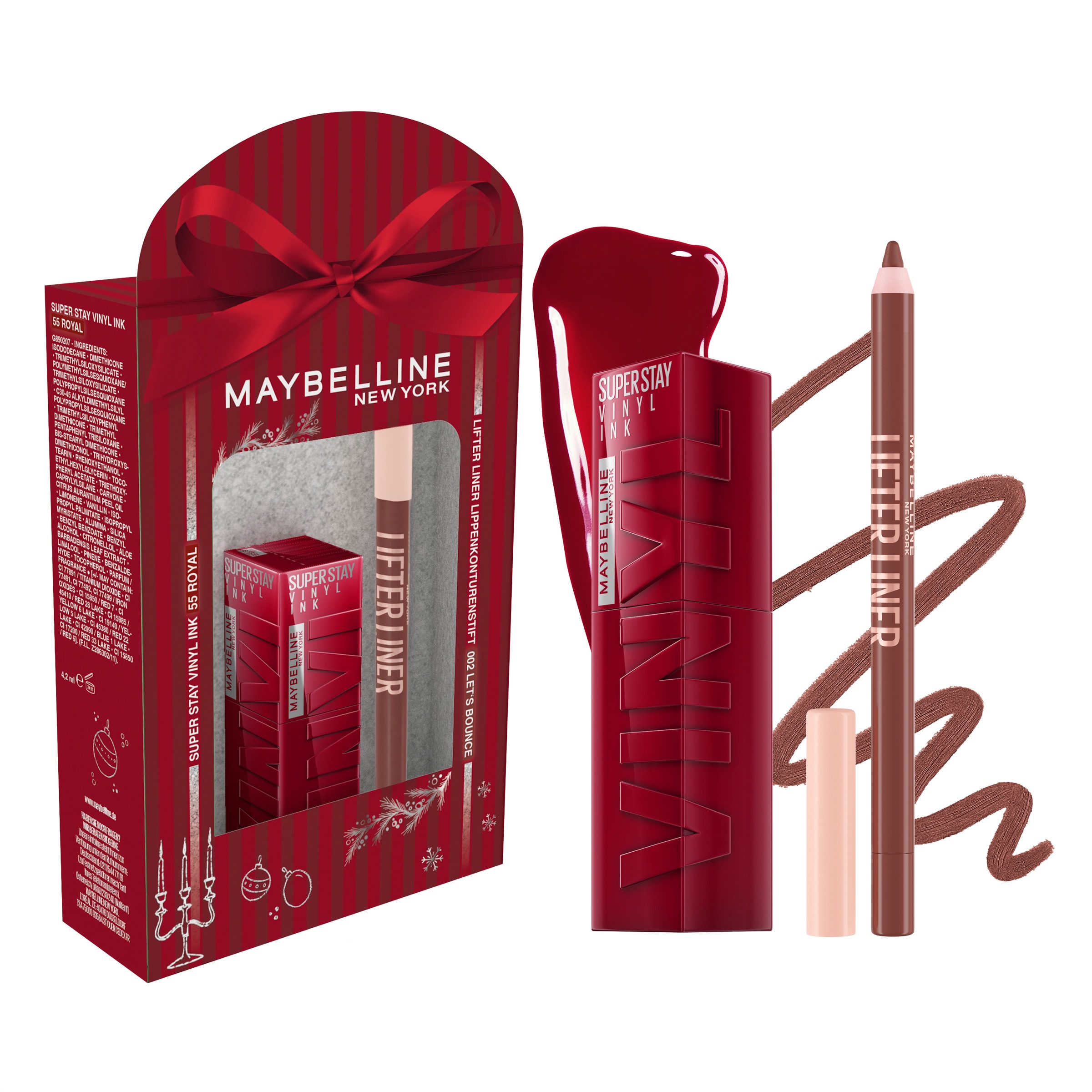 MAYBELLINE NEW YORK Schmink-Set »SUPER STAY & LIFTER LINER XMAS SET«
