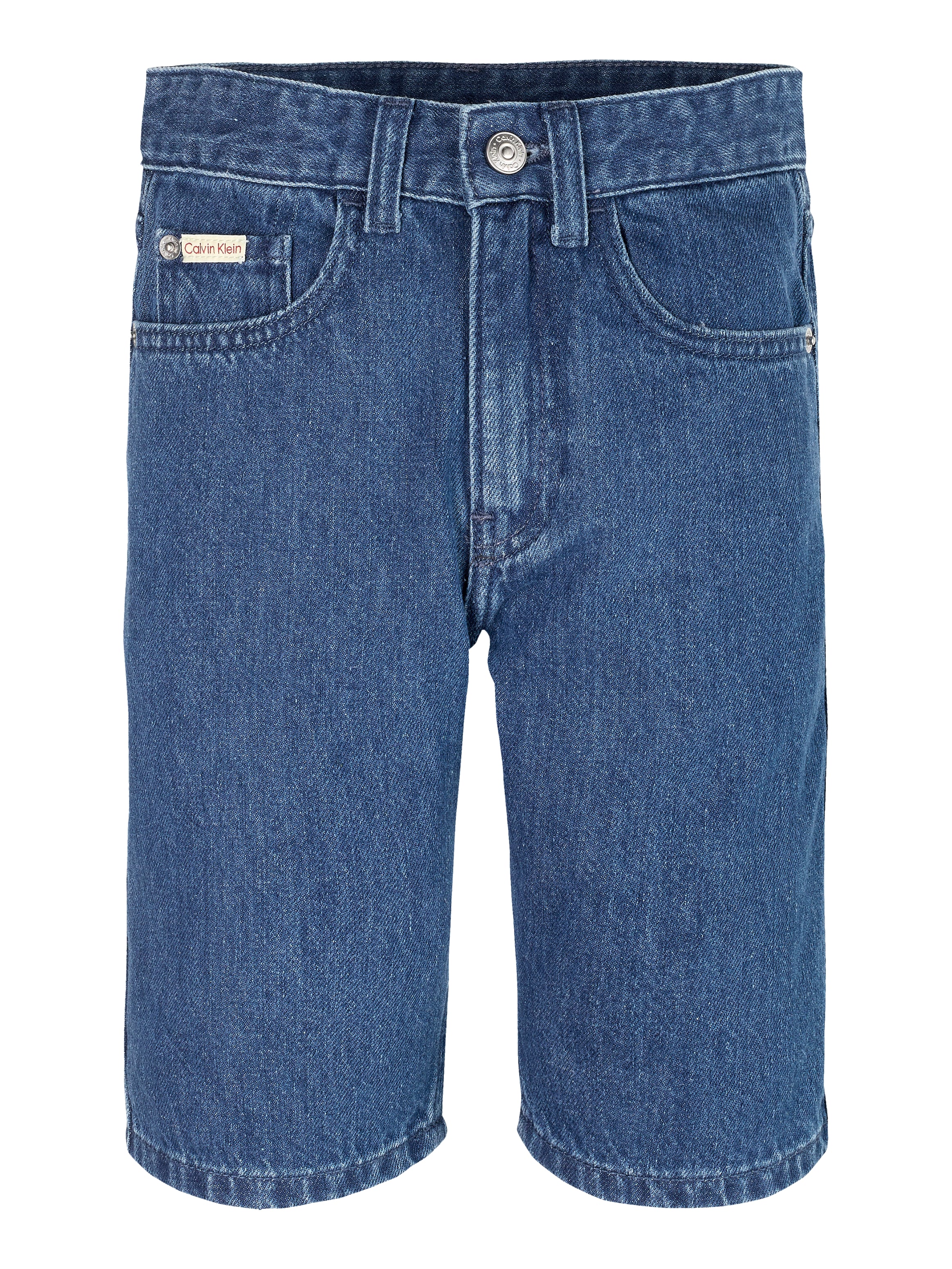 Calvin Klein Jeans Shorts »VIBRANT BLUE RLXD DENIM SHORTS«, in blauer Waschung