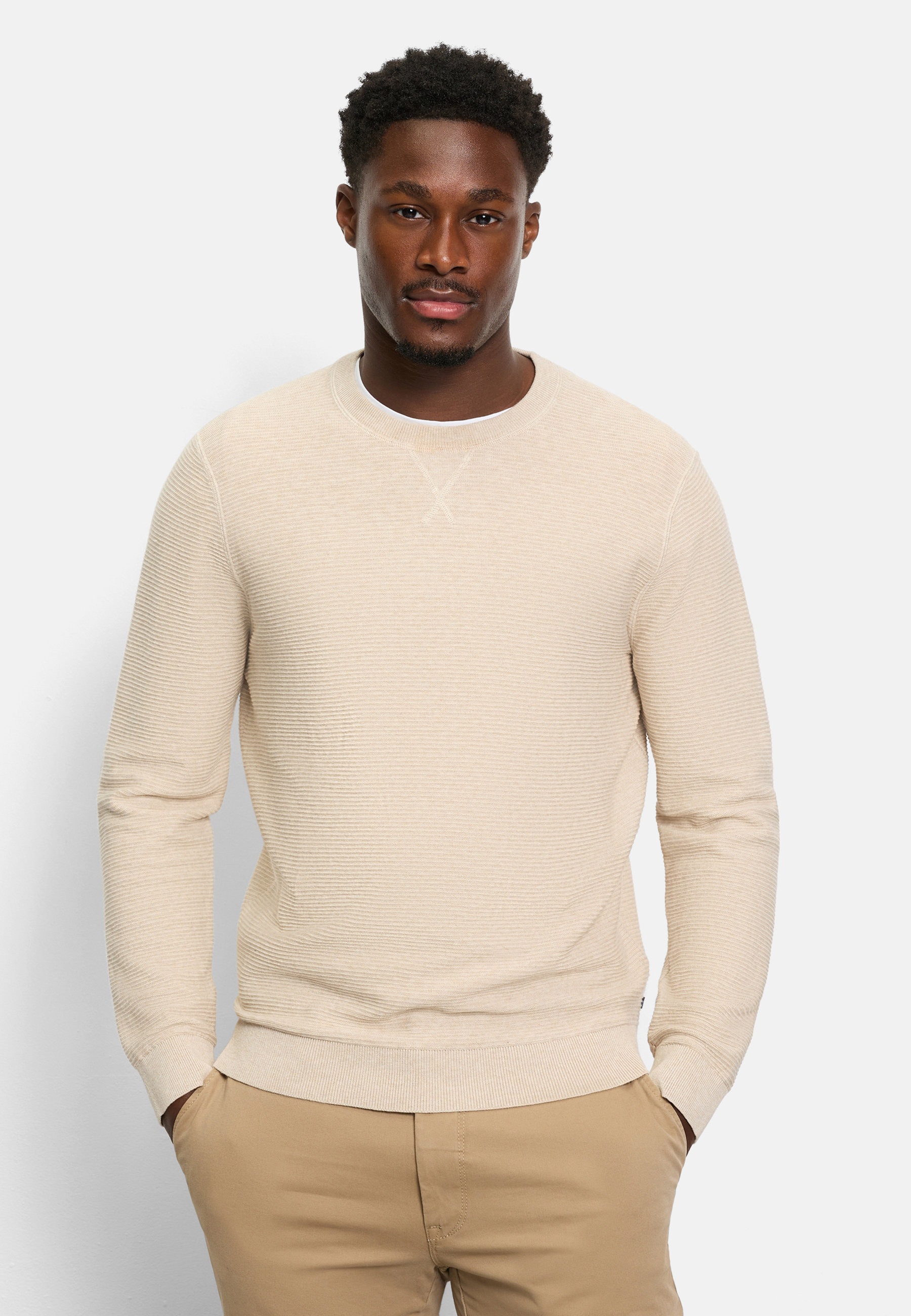 OLYMP Strickpullover "OLYMP Casual Strick" günstig online kaufen