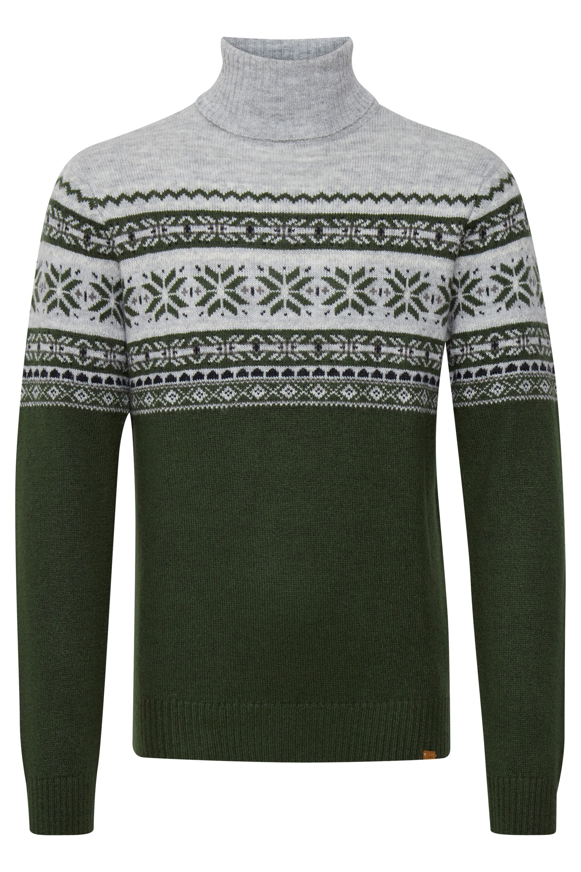 Blend Norwegerpullover "BHTjesse", Grobstrick Pullover mit Rollkragen günstig online kaufen