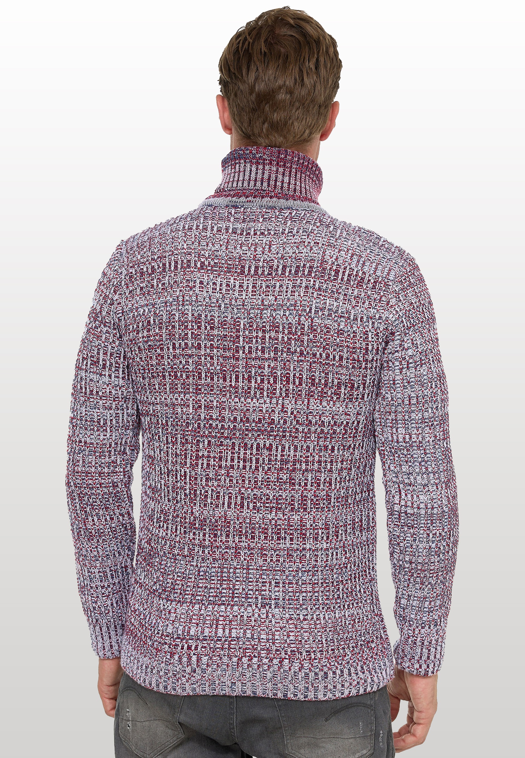 Rusty Neal Rollkragenpullover, im angesagten Strickdesign