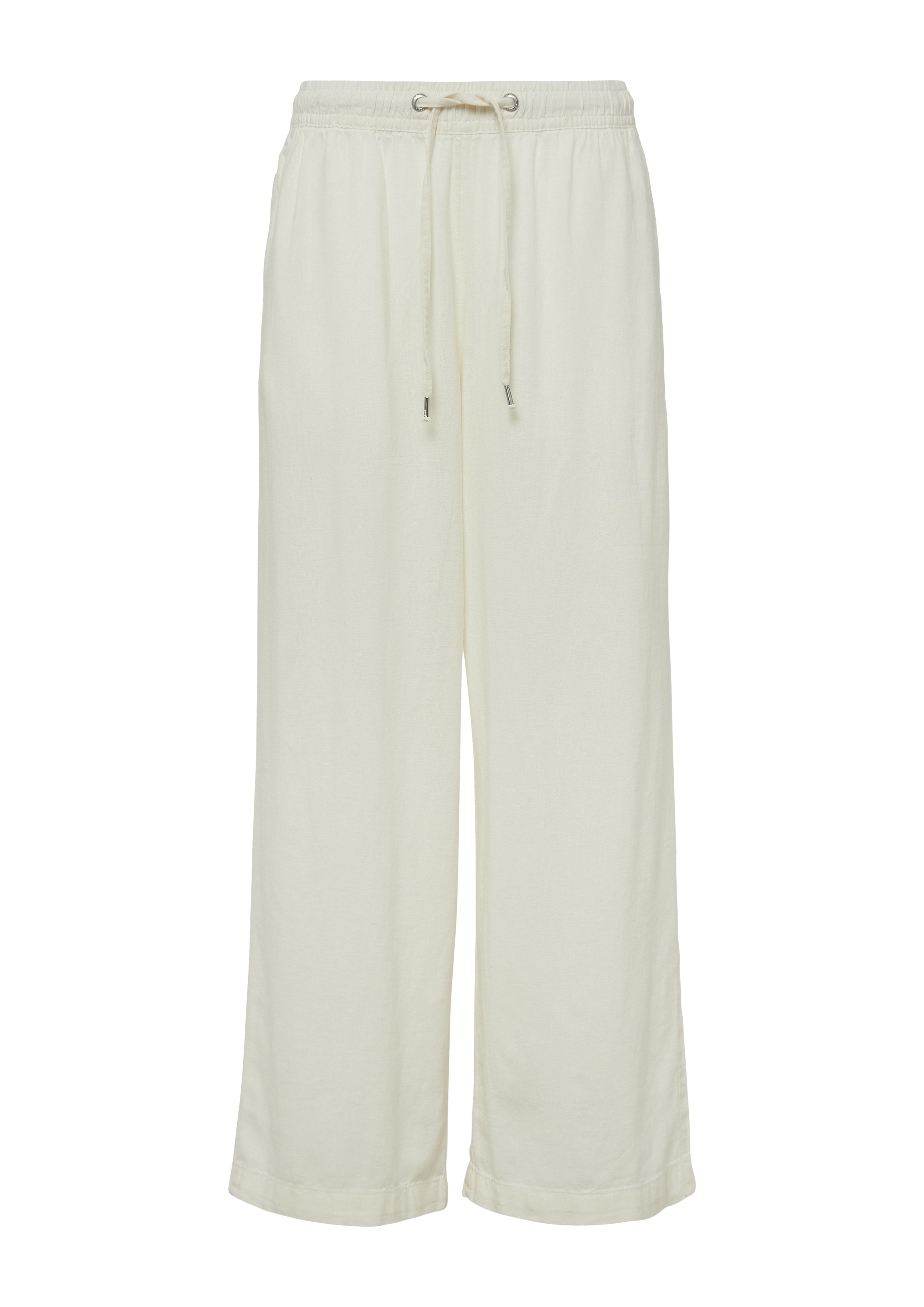 QS Leinenhose Sommerhose mit Gummizug günstig online kaufen