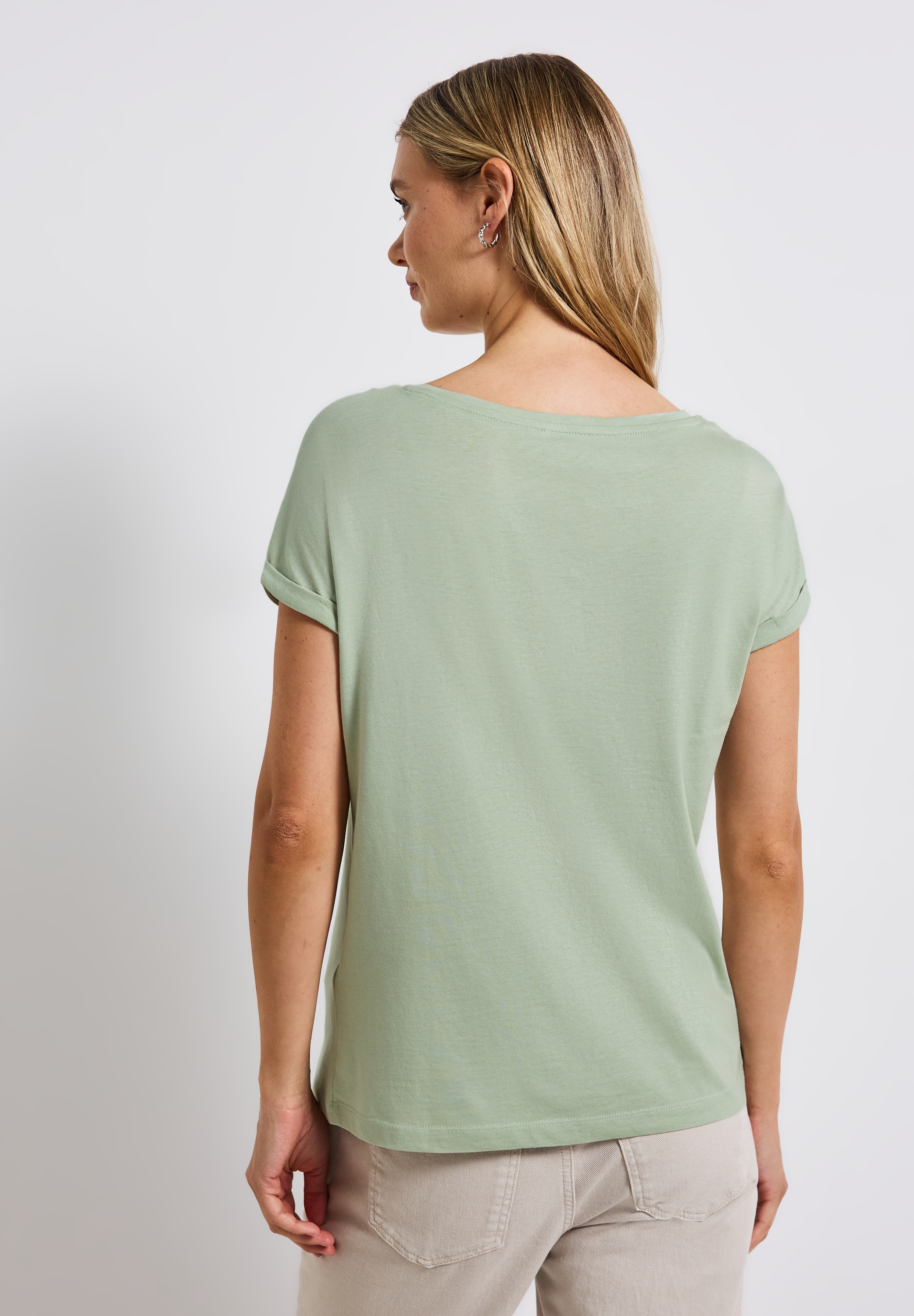 STREET ONE T-Shirt, im soften Baumwoll-Mix günstig online kaufen