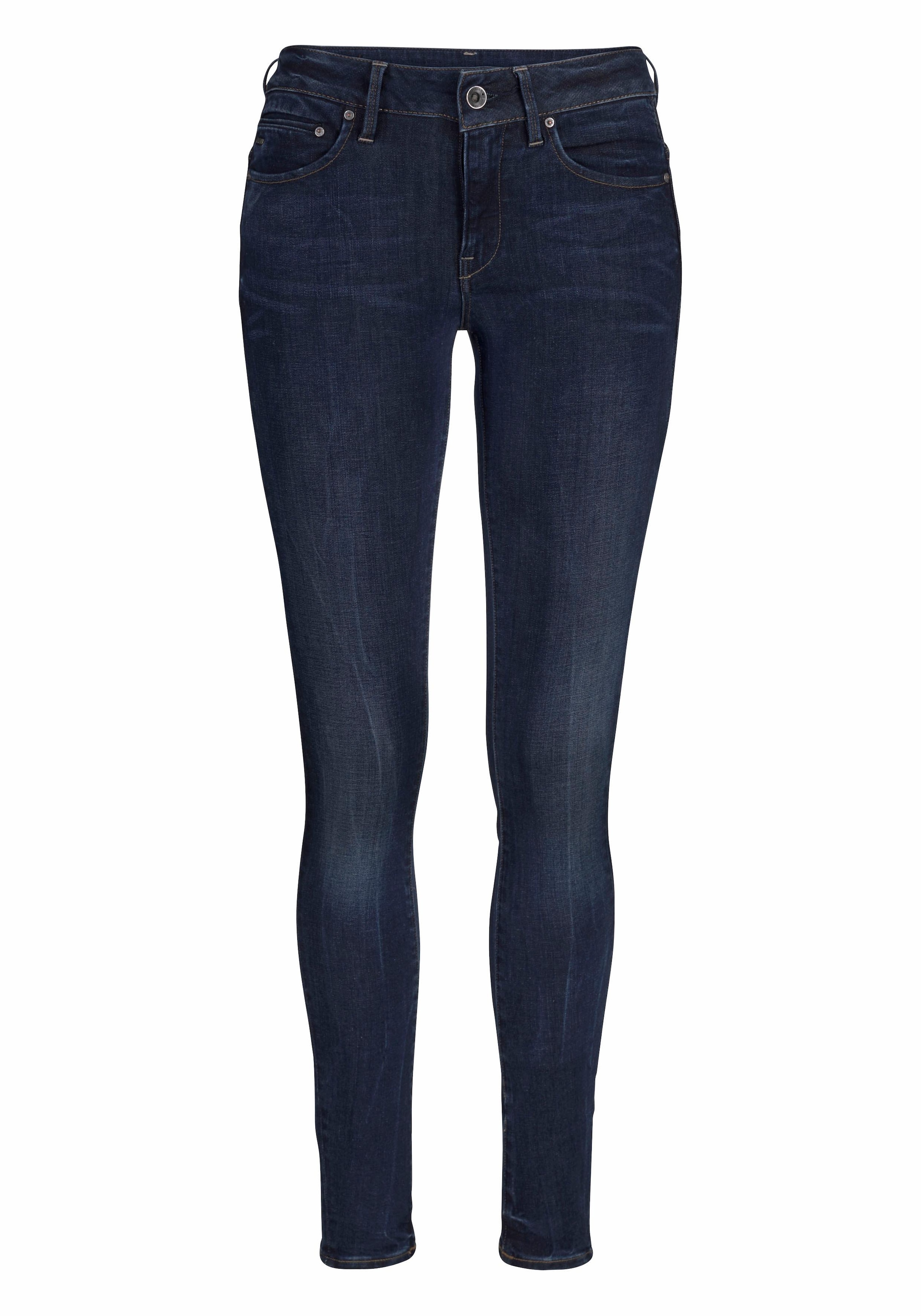 G-Star RAW Skinny-fit-Jeans »Midge Zip Skinny«, mit Reißverschluss-Taschen hinten