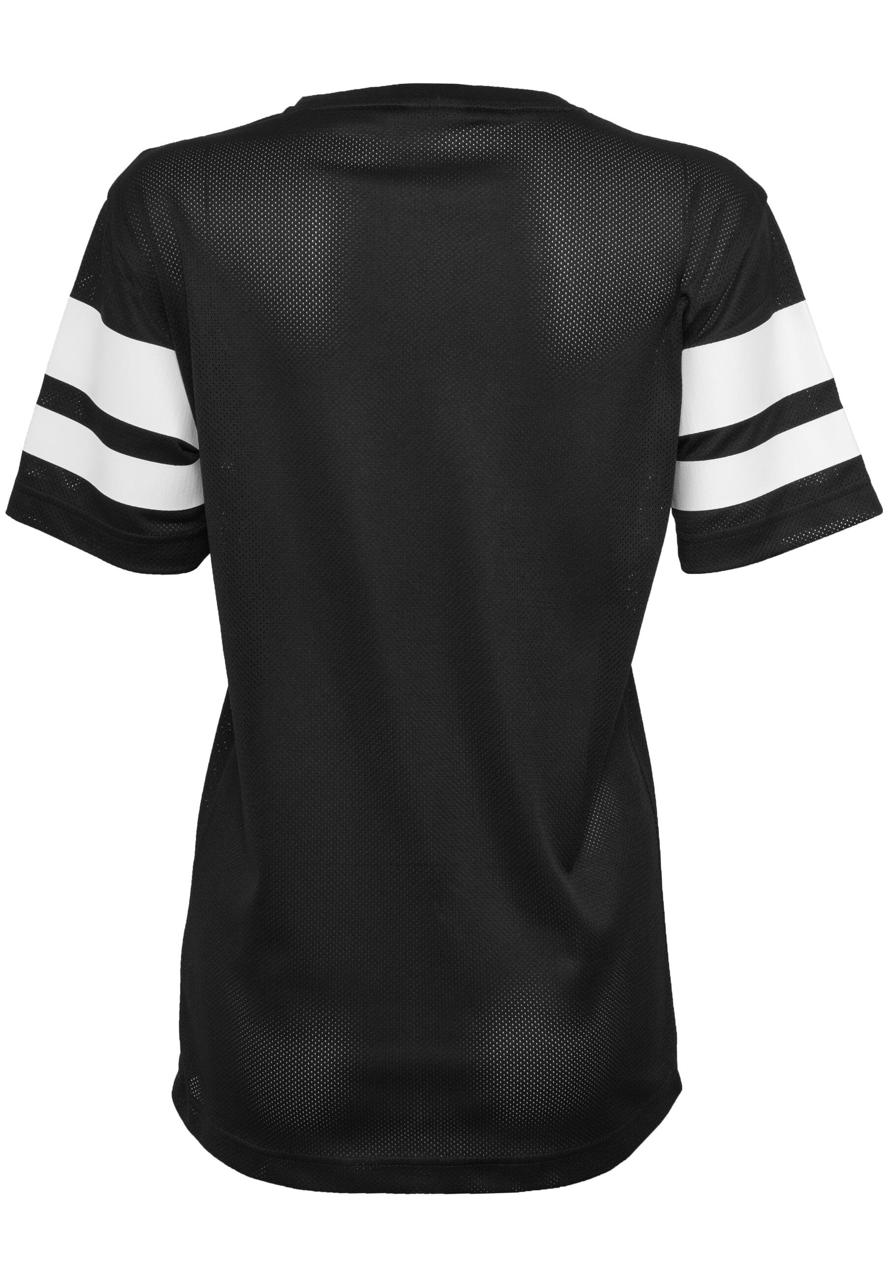 URBAN CLASSICS T-Shirt "Urban Classics Damen Ladies Stripe Mesh Tee" 1 Stk. günstig online kaufen