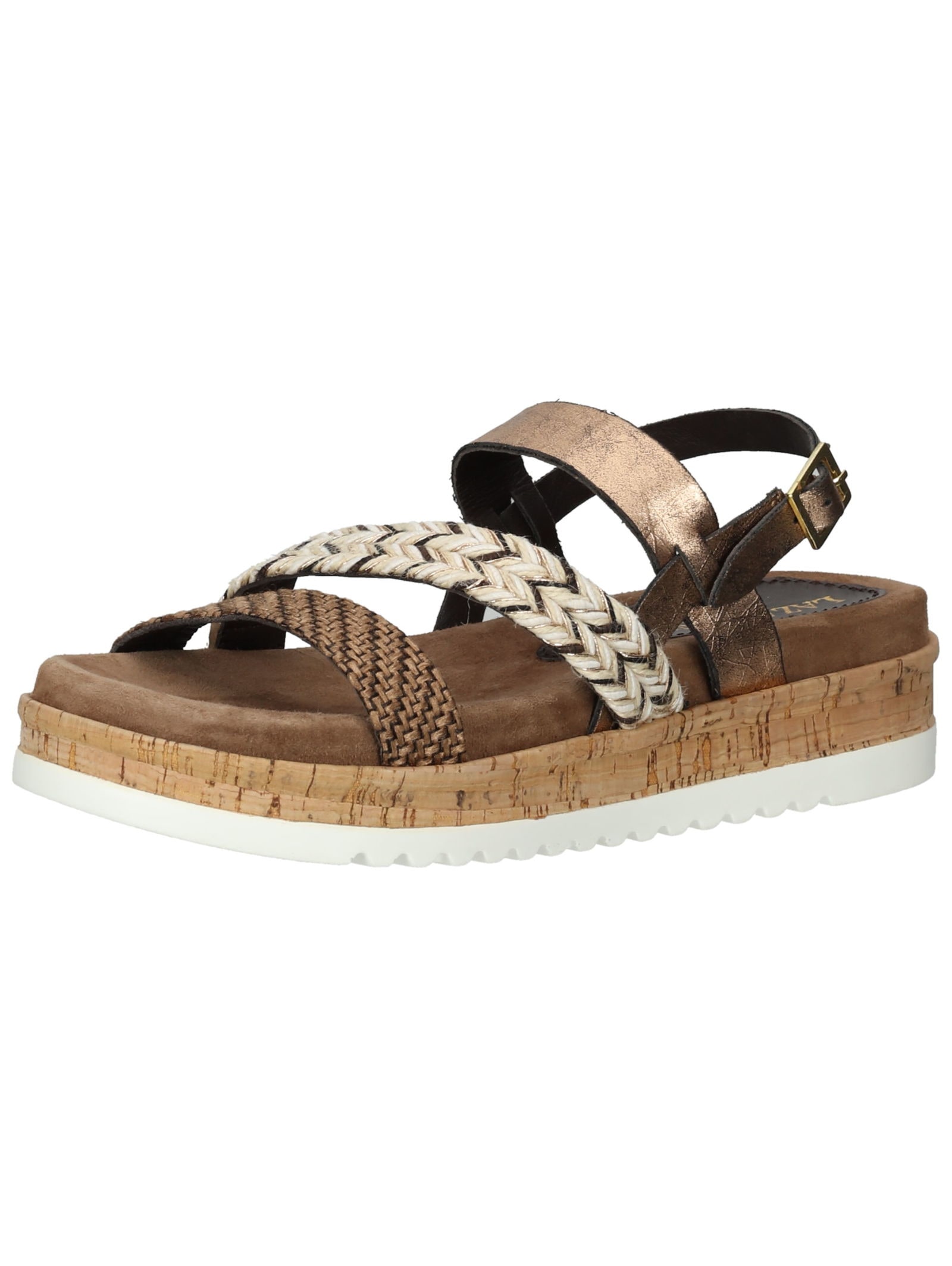 Lazamani Riemchensandale "Lazamani Sandalen Leder/Textil" günstig online kaufen