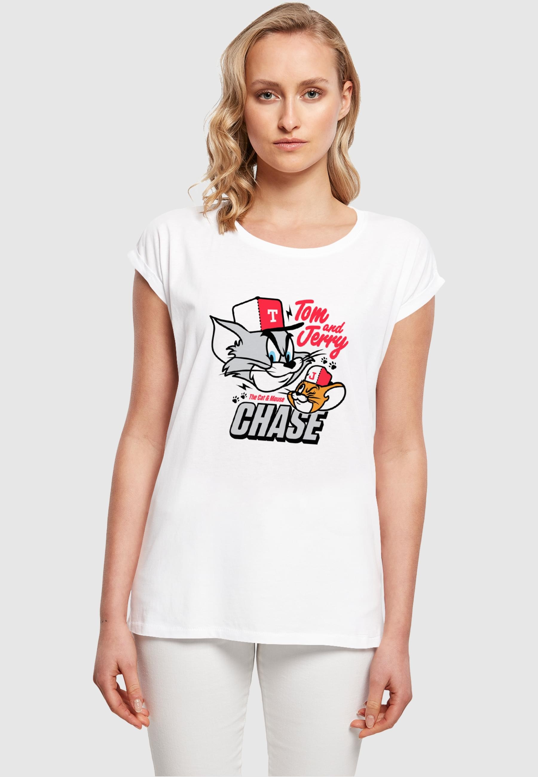 ABSOLUTE CULT T-Shirt "ABSOLUTE CULT Damen Ladies Tom and Jerry - Chase T-S günstig online kaufen