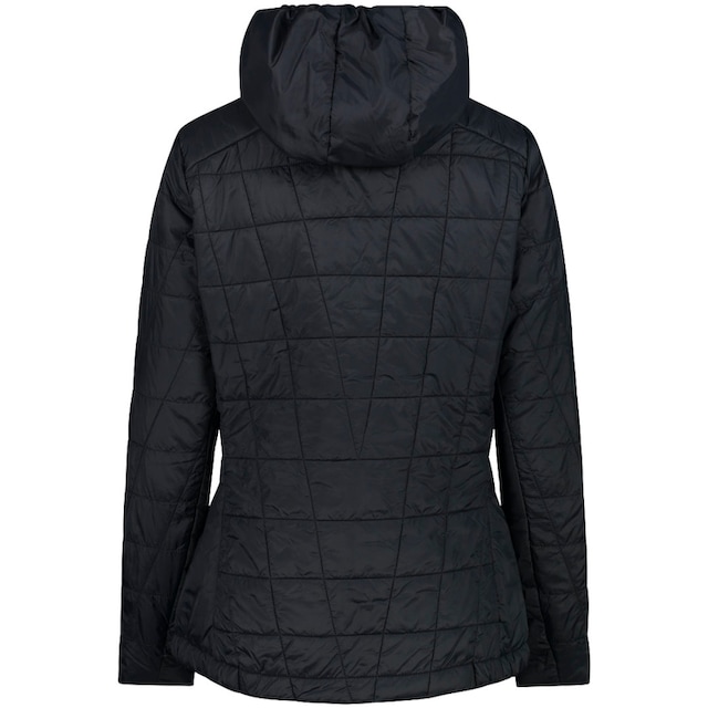 CMP Steppjacke »WOMAN JACKET FIX HOOD«, mit Kapuze online kaufen | BAUR