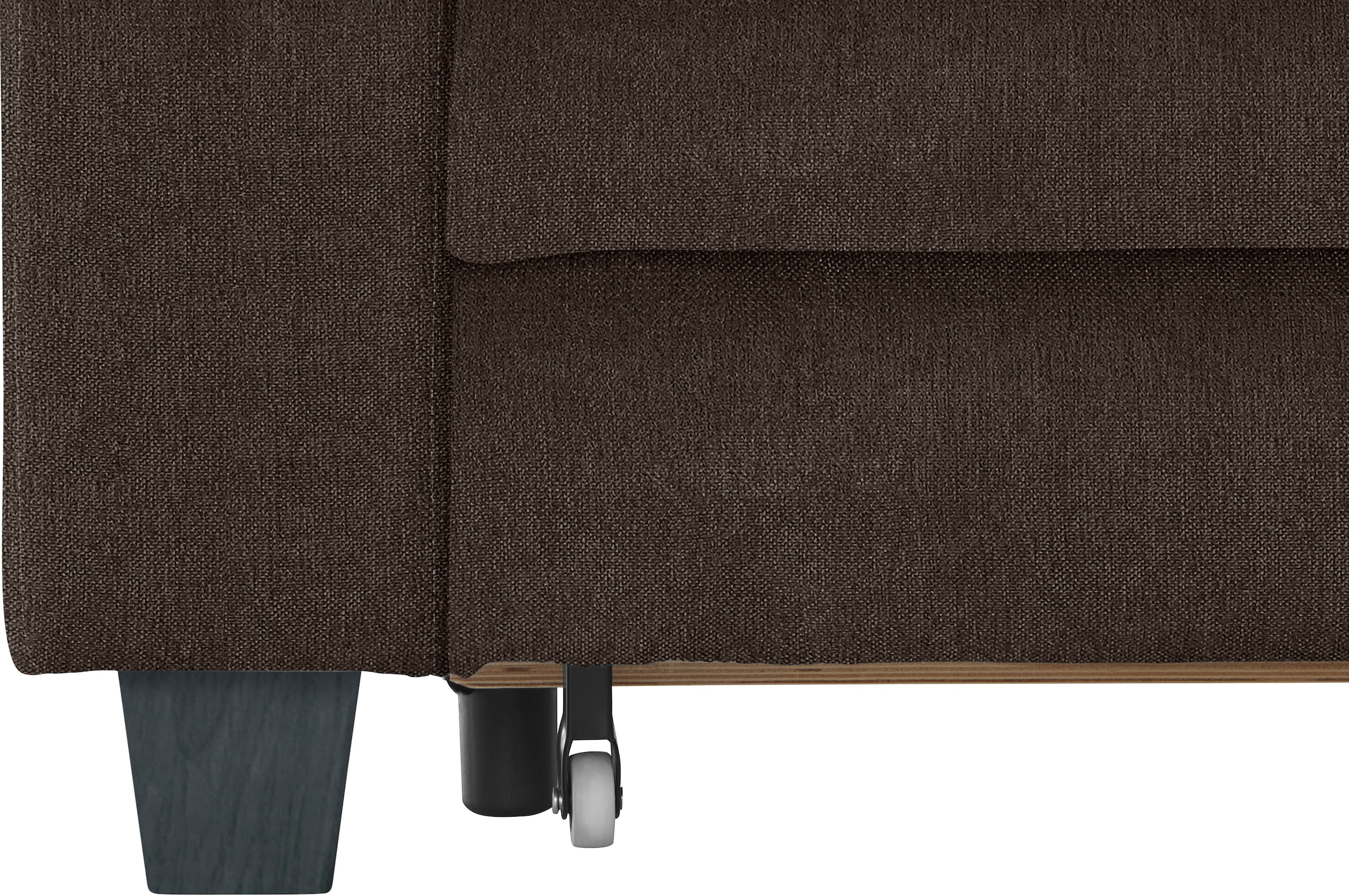 TRENDMANUFAKTUR Ecksofa »Chamber, L-Form«, inklusive einer Kopfstütze, wahlweise mit Schlaffunktion
