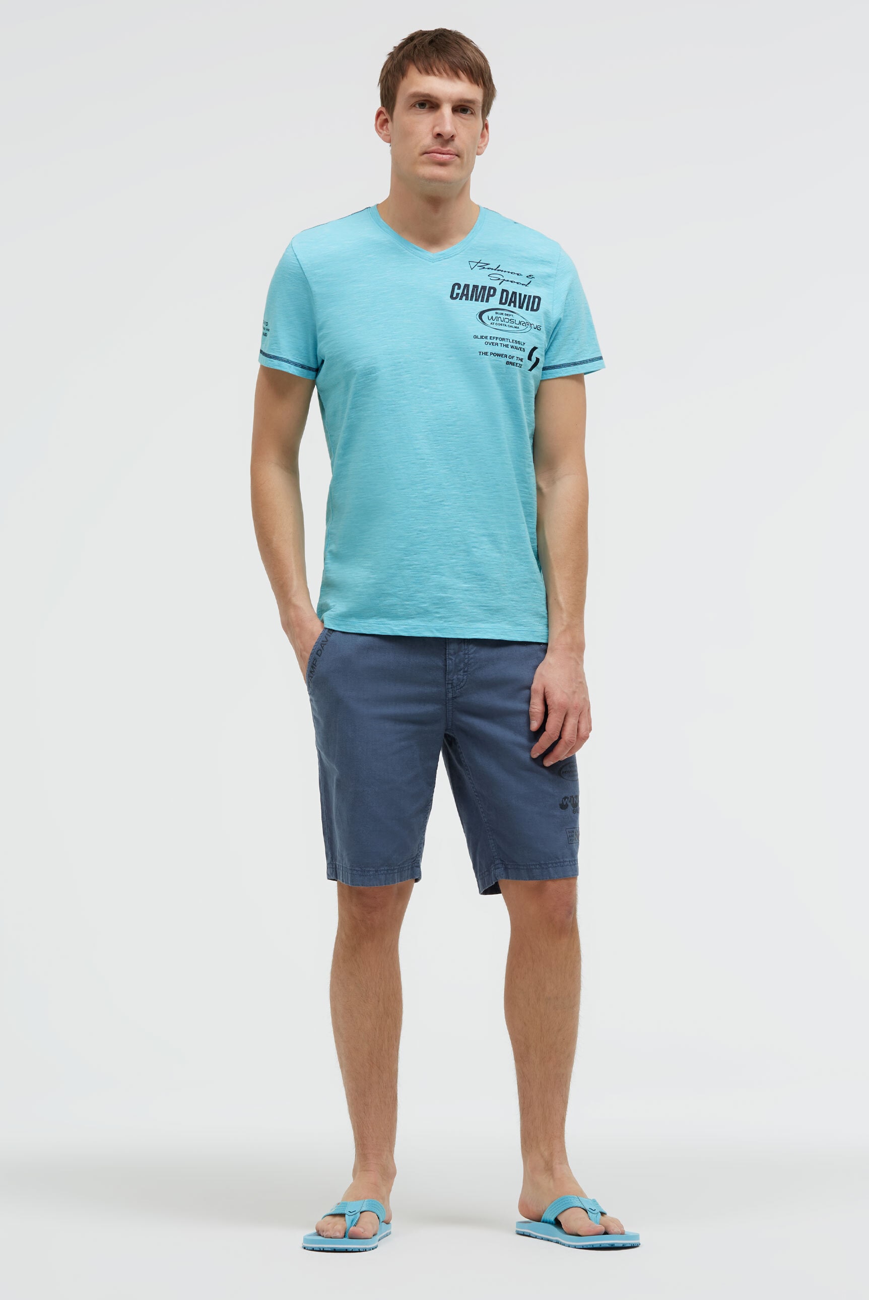 CAMP DAVID Shorts mit Tunnelzugband | BAUR