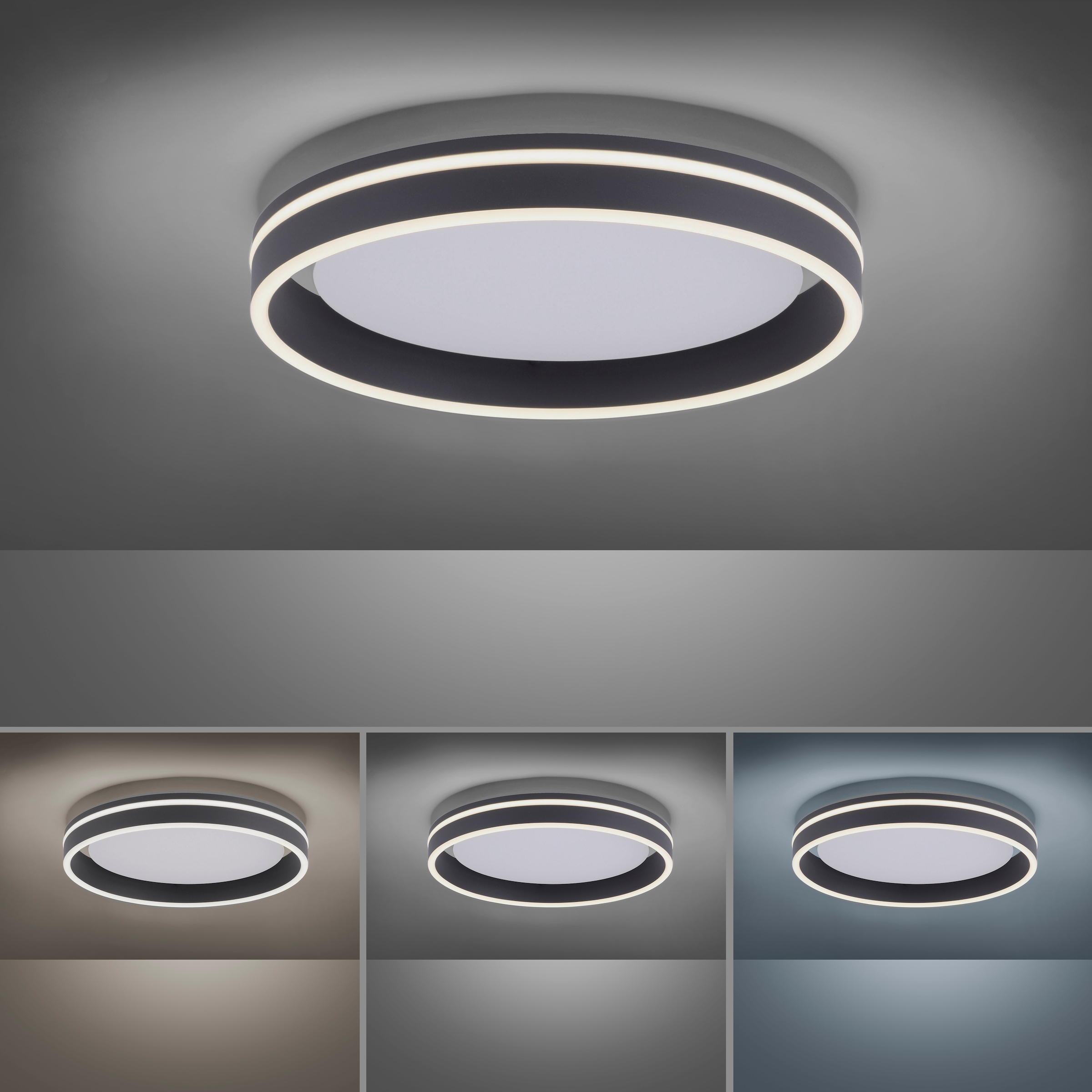 Neuhaus Q SMART HOME LIGHTS LED Deckenleuchte »Q-VITO« LED-Board 1 Stk. warmweiß - kaltweiß