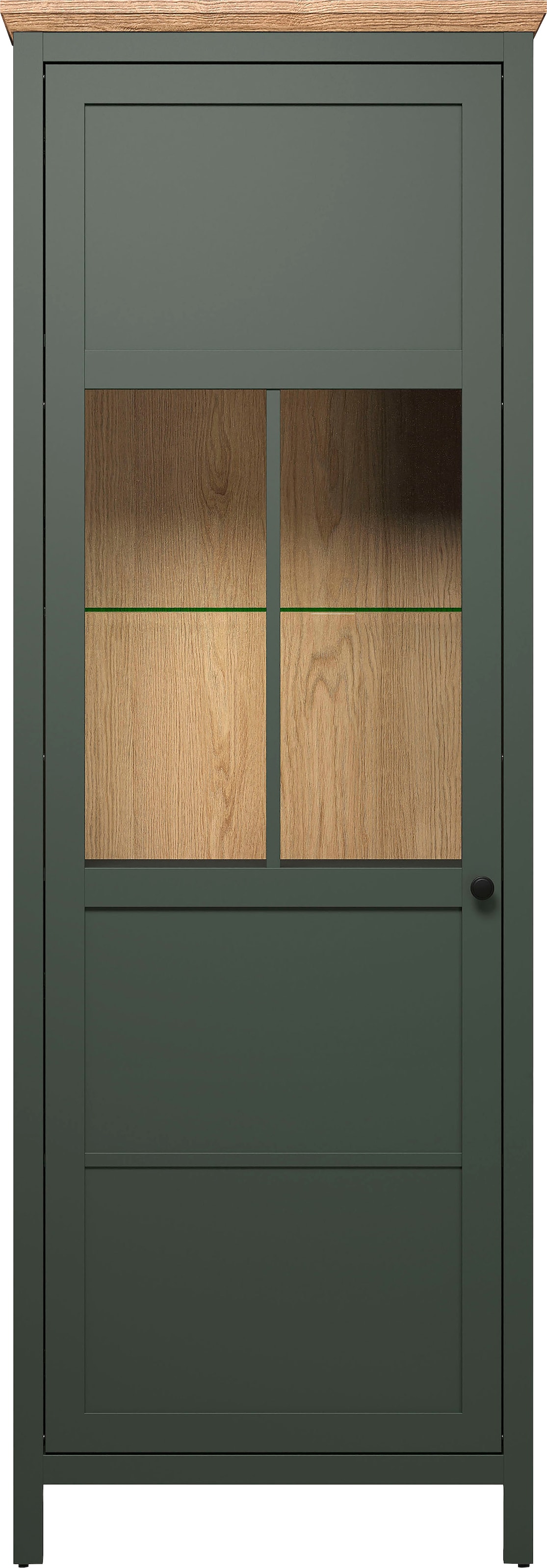 Home affaire Vitrine »Vienna«, Standvitrine im Landhausstil, Breite 69 cm