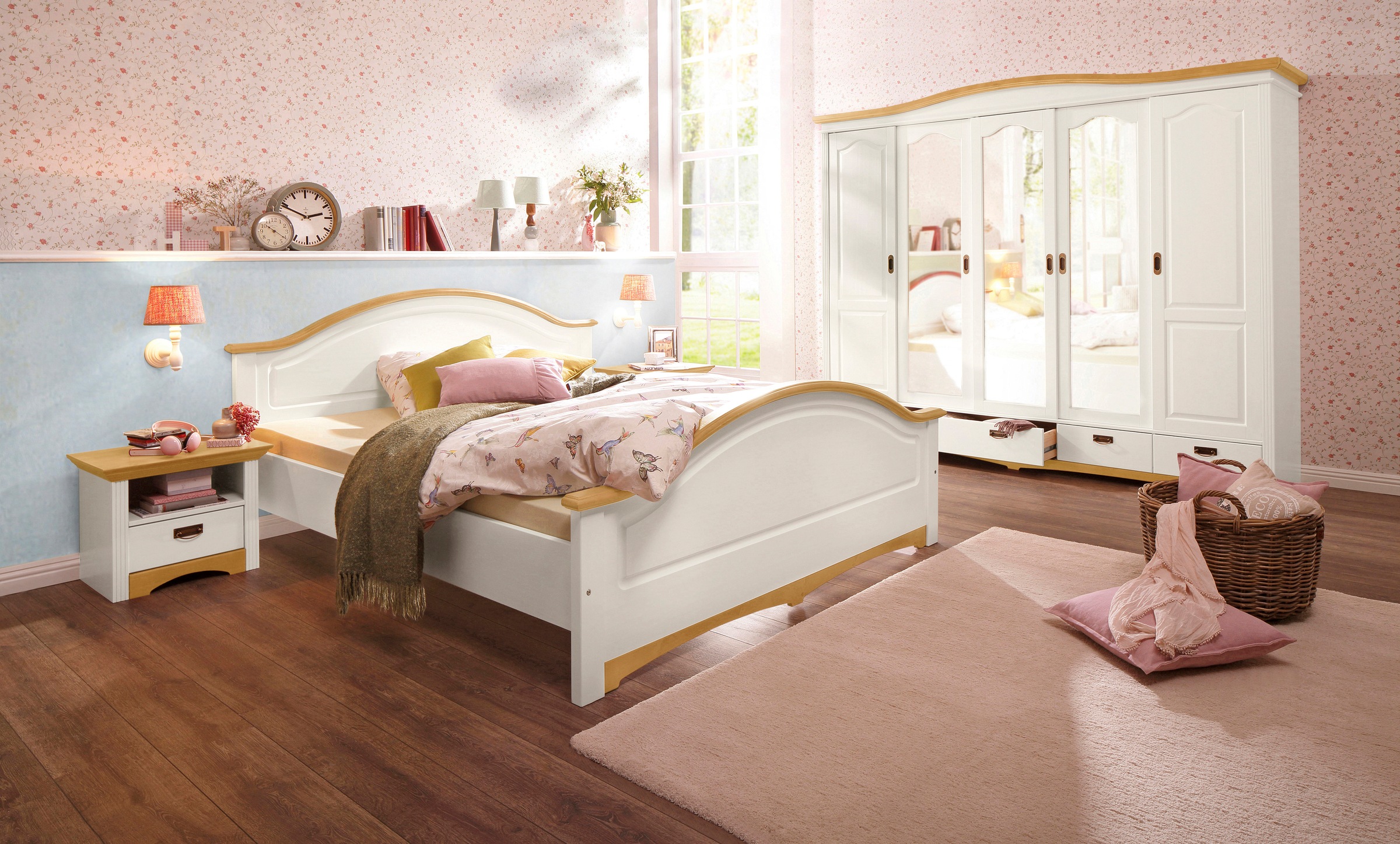 OTTO home Massivholzbett "Konrad, hohe Belastbarkeit FSC zertifiziertes Mas günstig online kaufen