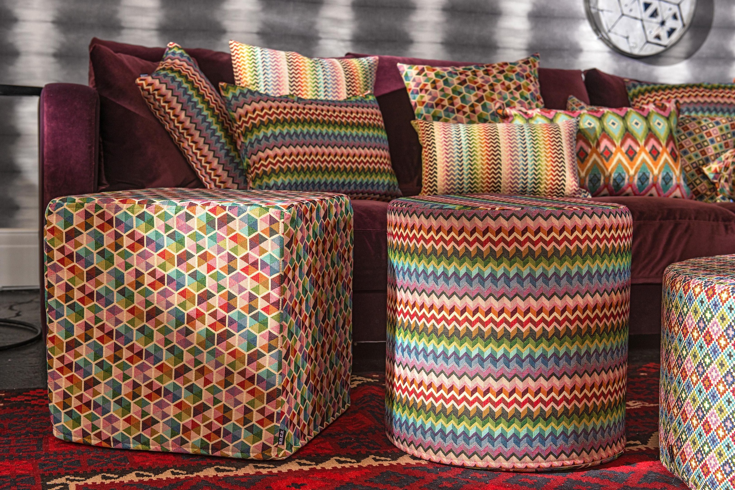 H.O.C.K. Hocker »Sila«, (1 St.), Ø45 cm