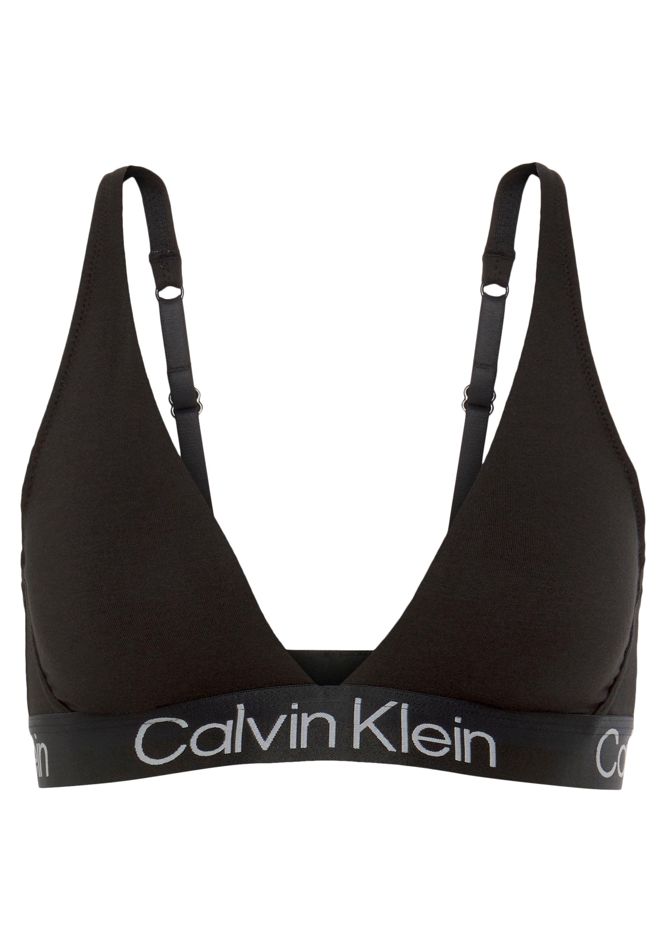 Calvin Klein Triangel-BH »LIGHTLY LINED TRIANGLE«, mit Calvin Klein Logo-Elastikbund  kaufen | BAUR