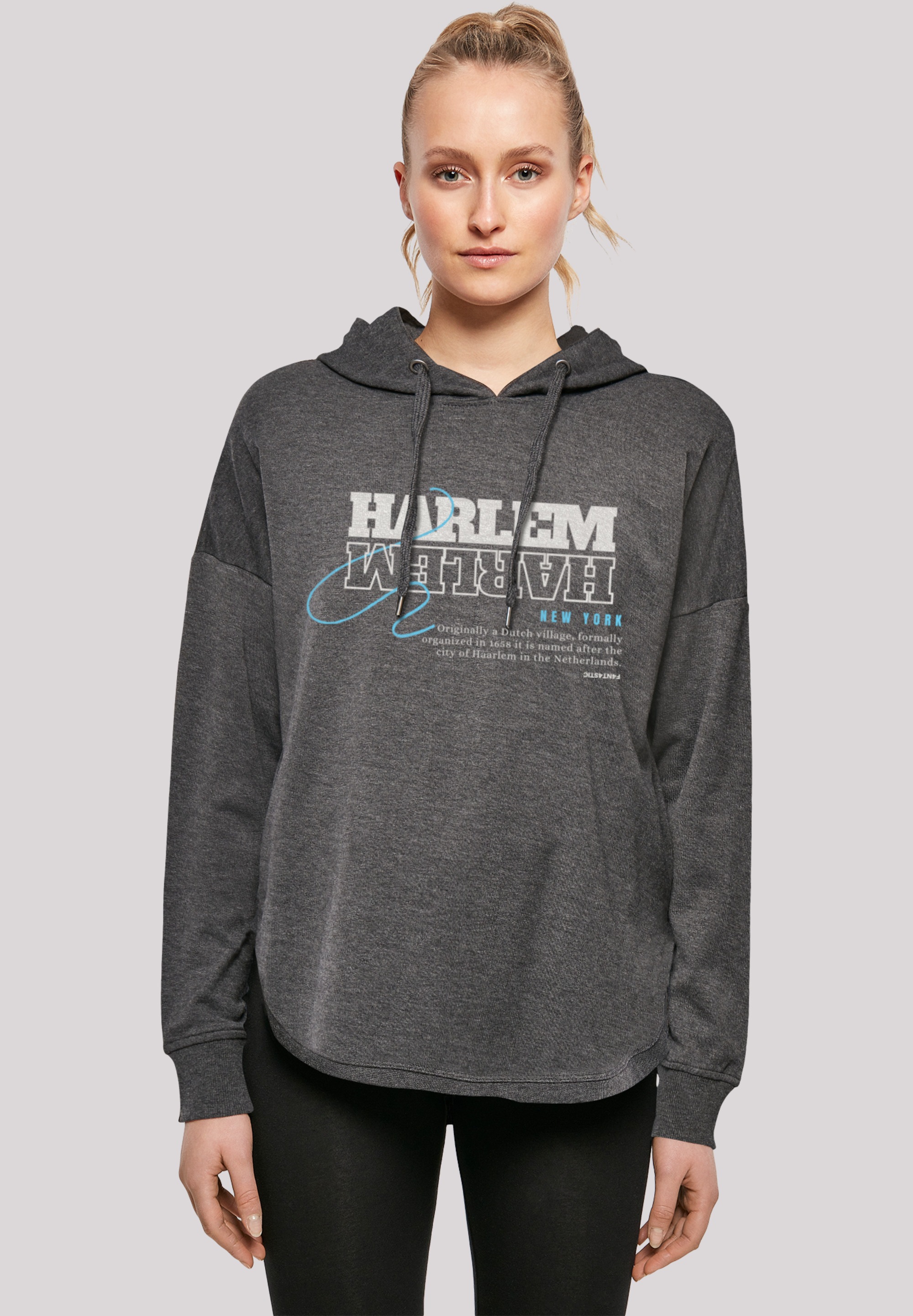 F4NT4STIC Kapuzenpullover "Harlem OVERSIZE HOODIE", Print