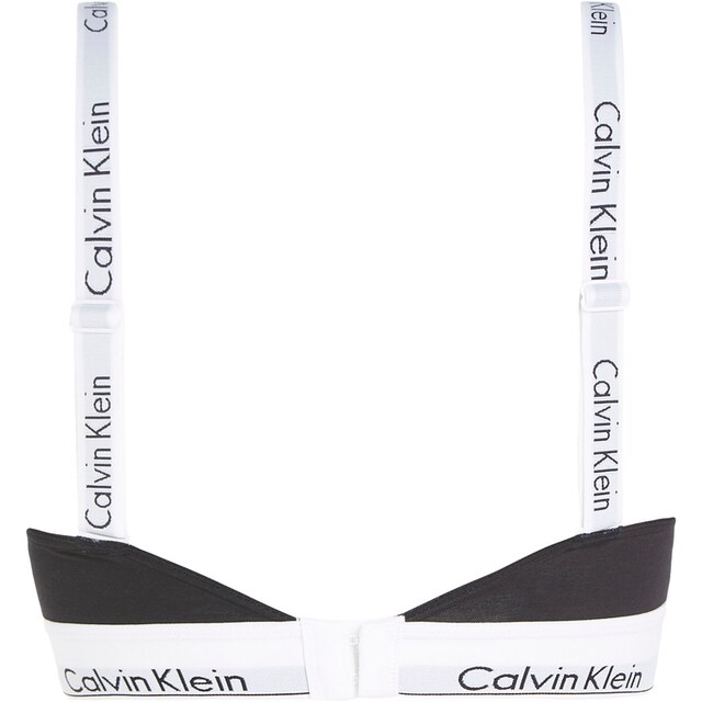 Black Friday Calvin Klein Bralette-BH, mit CK Logo am Bund sowie den  Trägern | BAUR