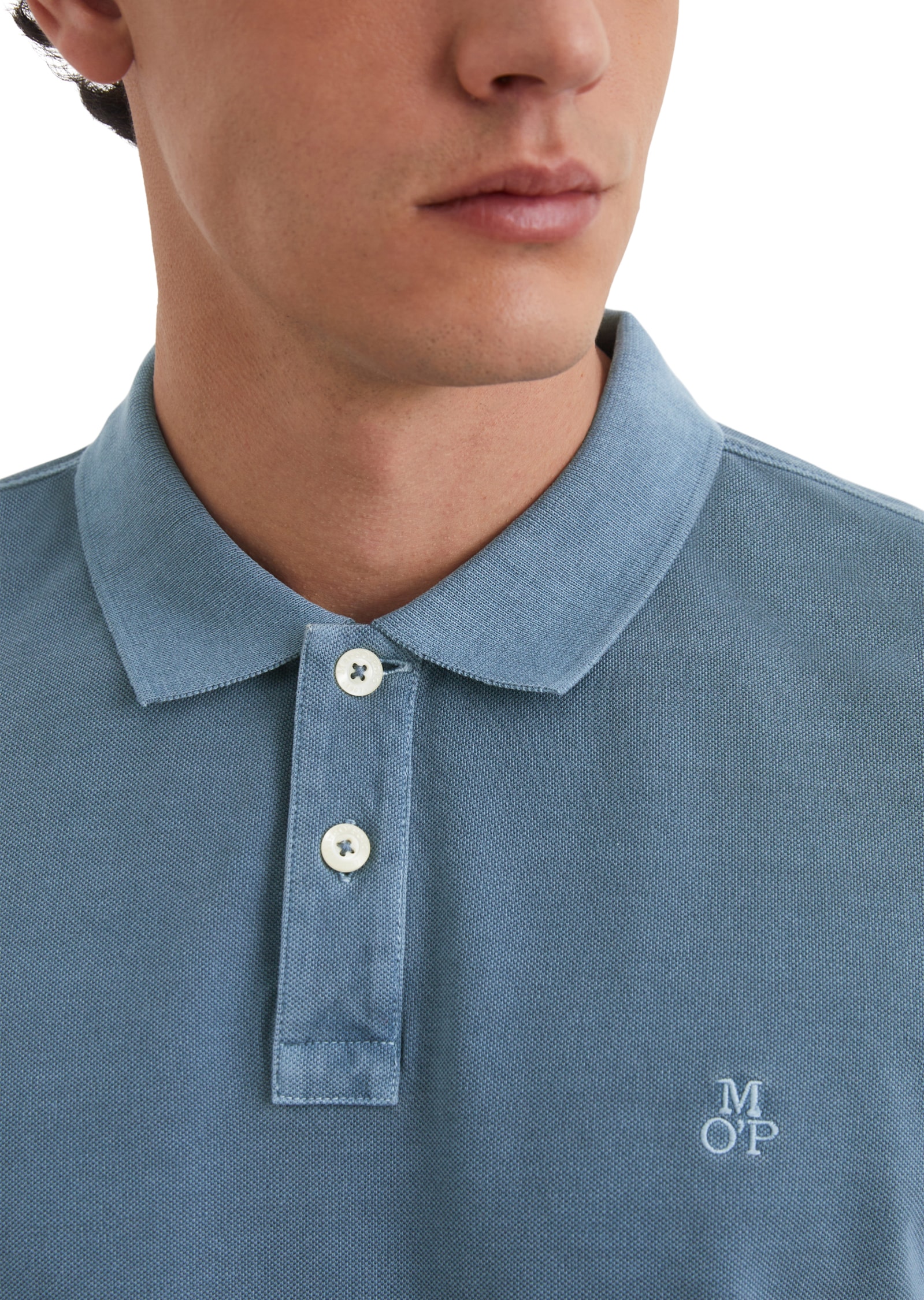 Marc O'Polo Poloshirt, (MOP casual men POLOshirt), aus Pique