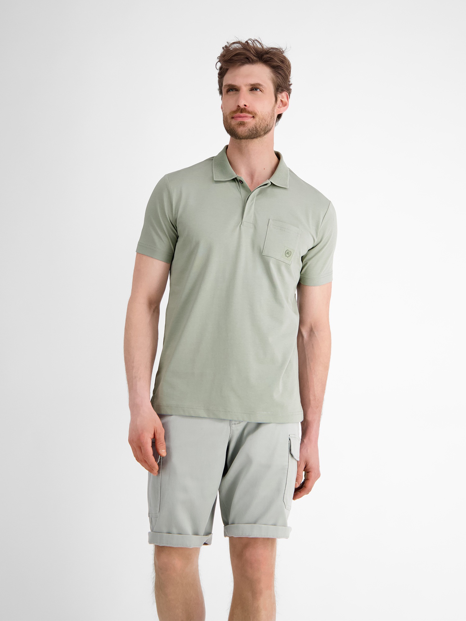 LERROS Poloshirt »LERROS Performance Poloshirt mit COOL & DRY Funktion«