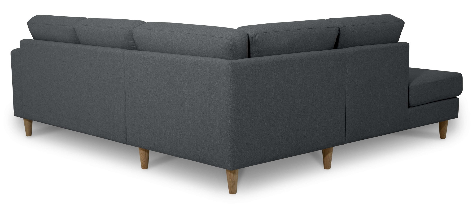 andas Ecksofa »Tvinno«, im skandinavischen Stil, L-Form, mit Massivholzfüßen, Breite 230 cm