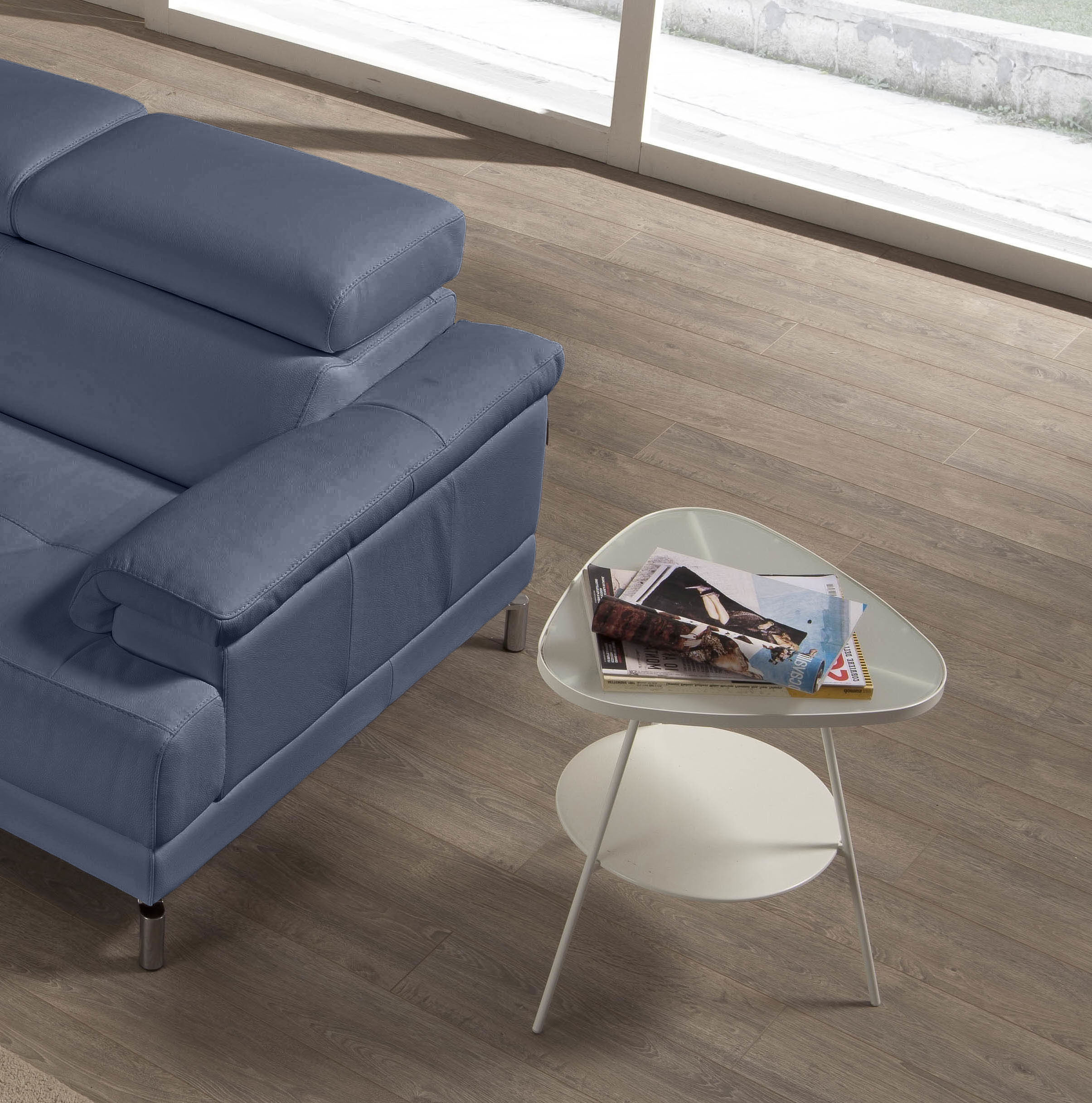 Thumbnail - Egoitaliano Ecksofa "Soul, Design und Sitzkomfort auf hohem Niveau, tolle Details, L-Form", mit Recamiere, inkl. Kopftei...