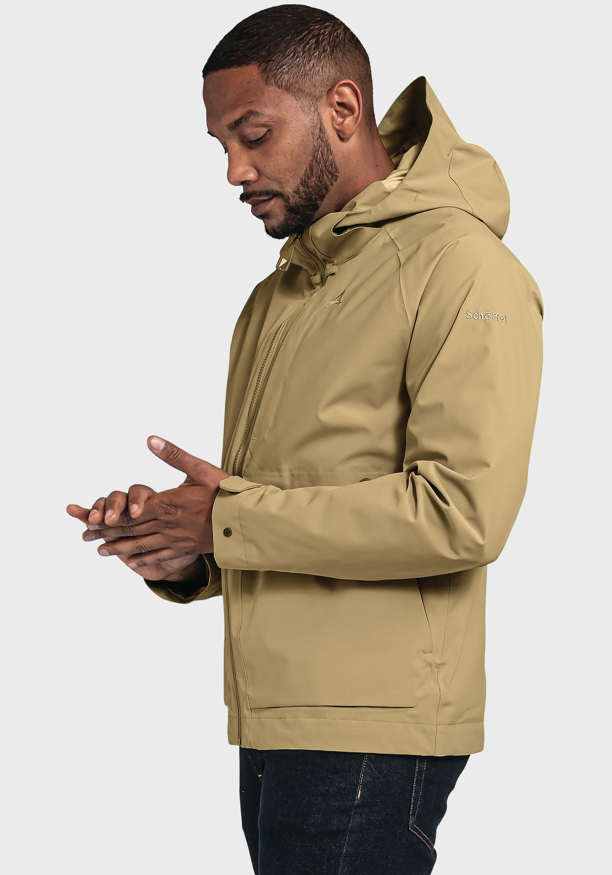 Schöffel Outdoorjacke »Jacket Lausanne M«, mit Kapuze