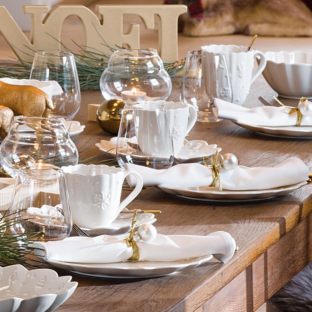 Villeroy & Boch Geschirr-Set »Frühstücks-Set Toy's Delight Royal Classic 18er Set weiß« Spülmaschinengeeignet, Mikrowellenfest
