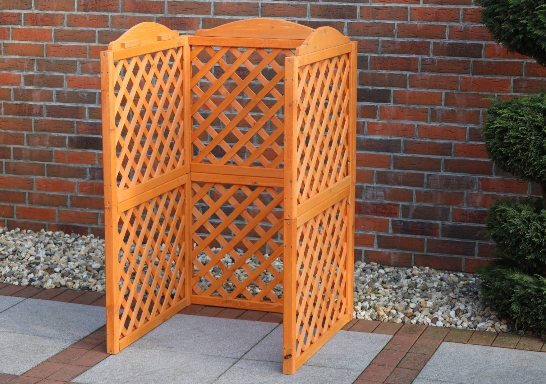 promadino Mülltonnenbox »Rex«, Abtrennung, für 1 x 240 l
