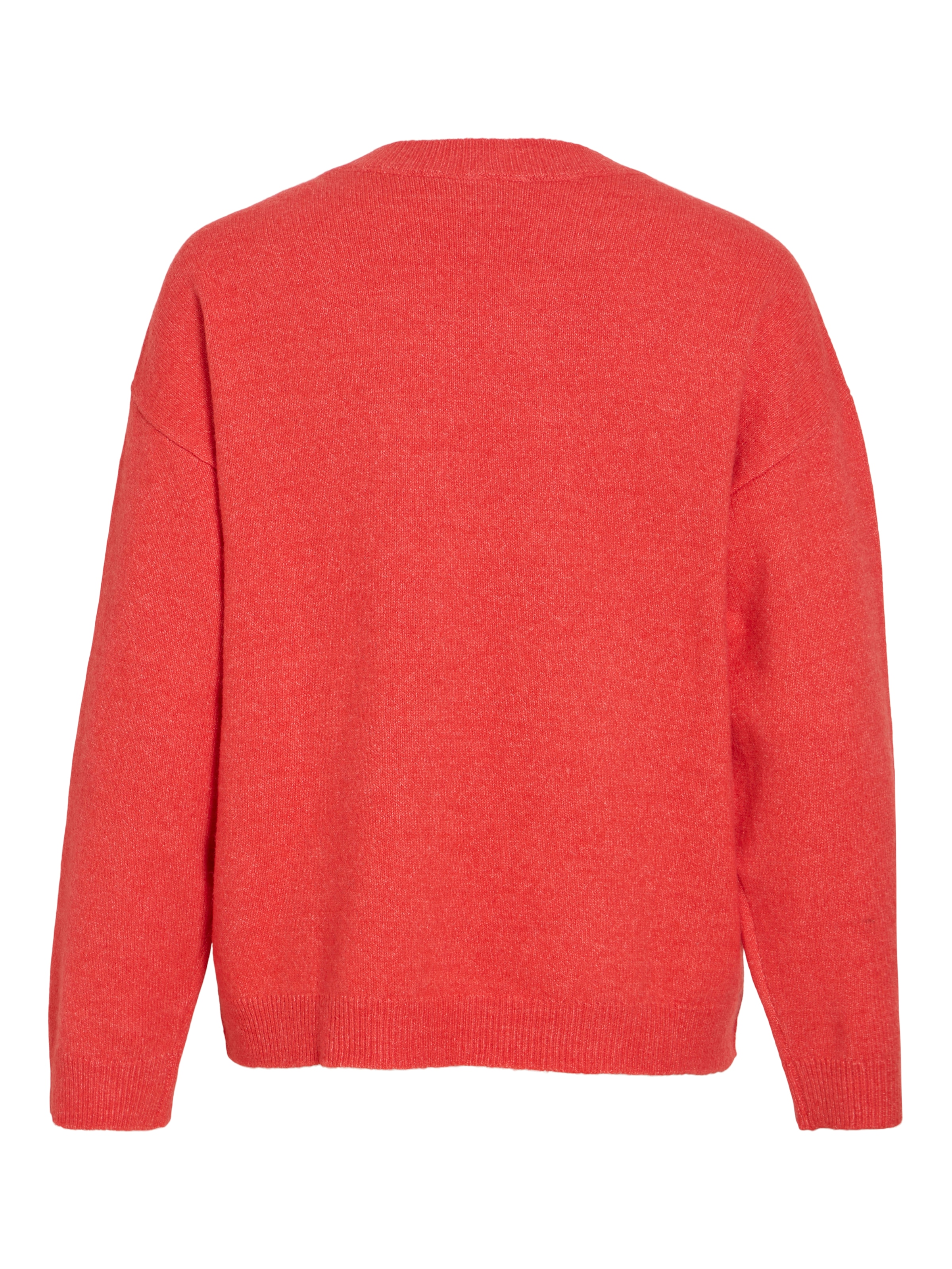 Vila Strickpullover »VILIGA L/S O-NECK KNIT TOP - NOOS«