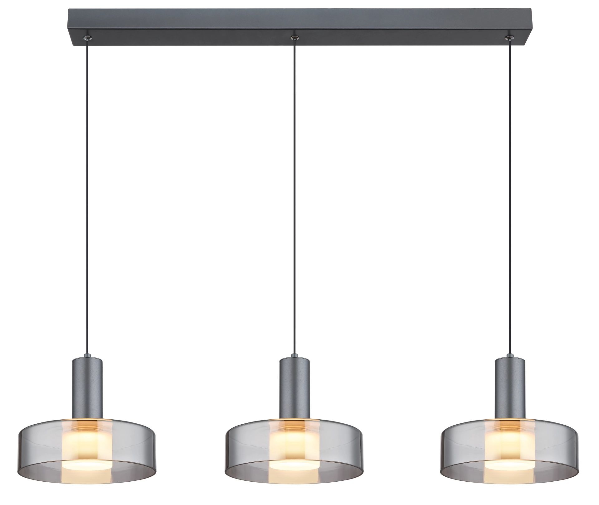 GLOBO LIGHTING LED-Hängeleuchte »GRANT«, 1 flammig, Leuchtmittel LED-Modul | LED fest integriert, perfekt geeignet für Essbereiche, Wohnzimmer oder über Küchentheken