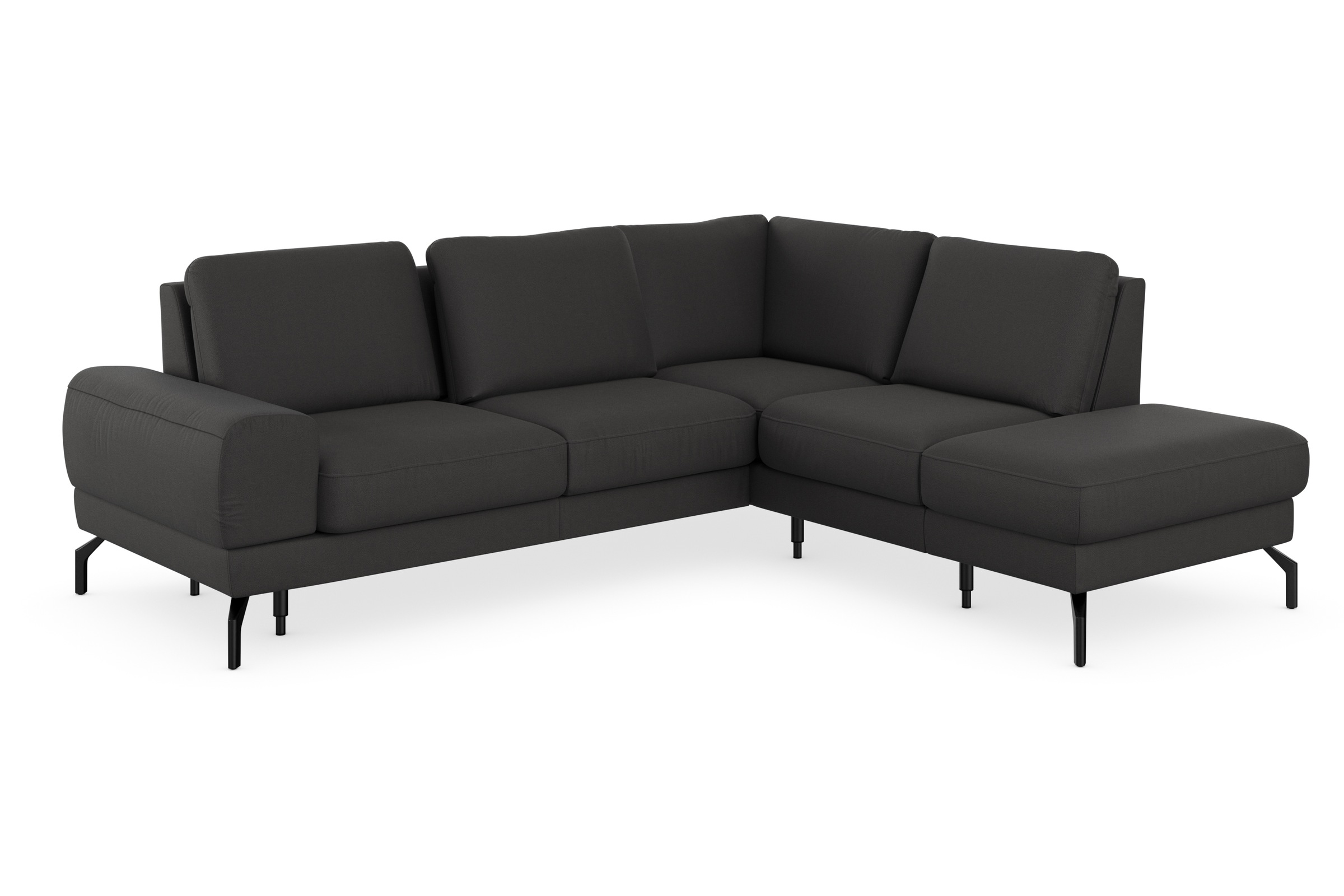 sit&more Ecksofa »Cinturo L-Form«, inklusive Sitztiefenverstellung und Federkern, Sitzhöhe 48 cm