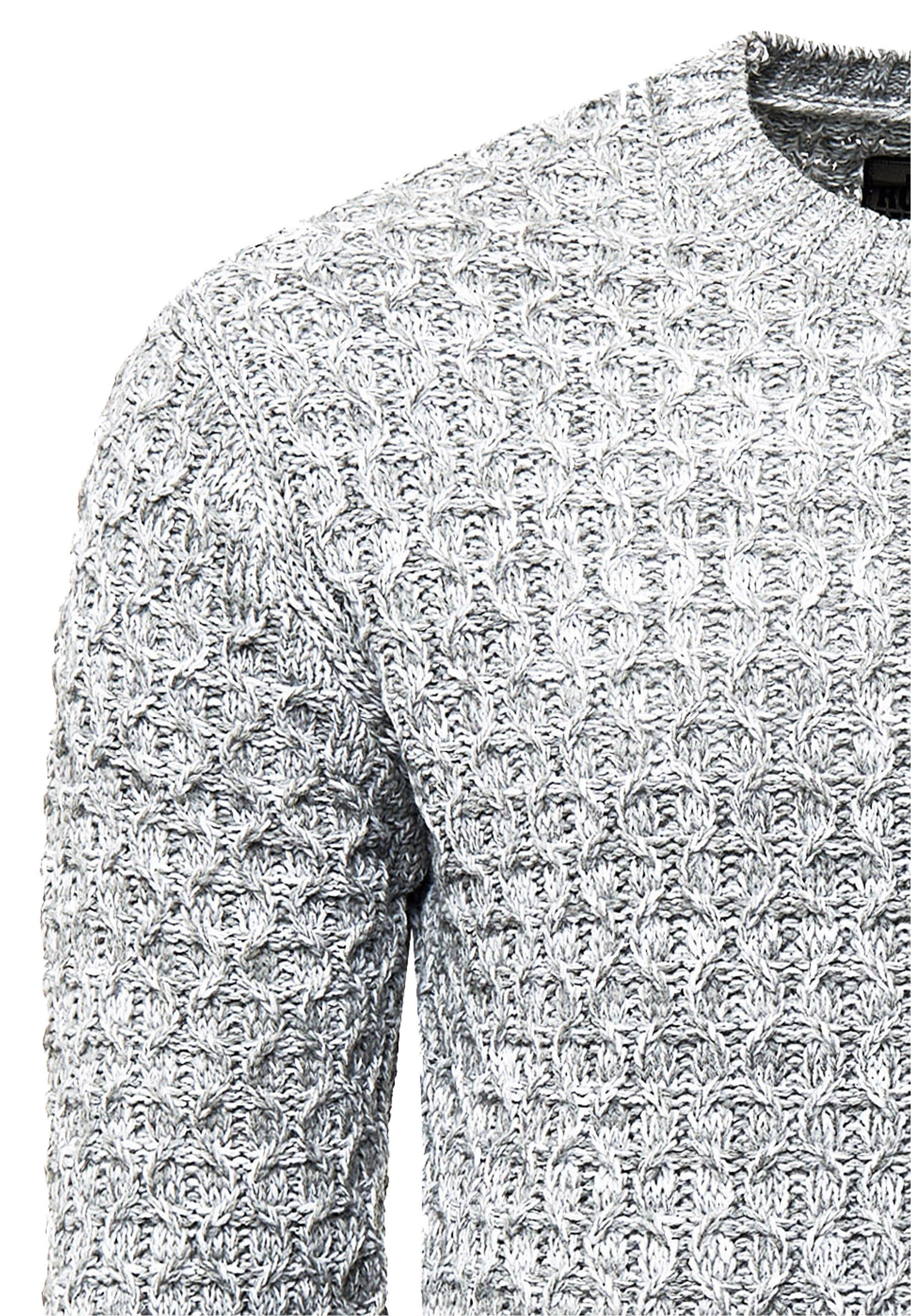 Rusty Neal Strickpullover mit elegantem Rundhalsausschnitt