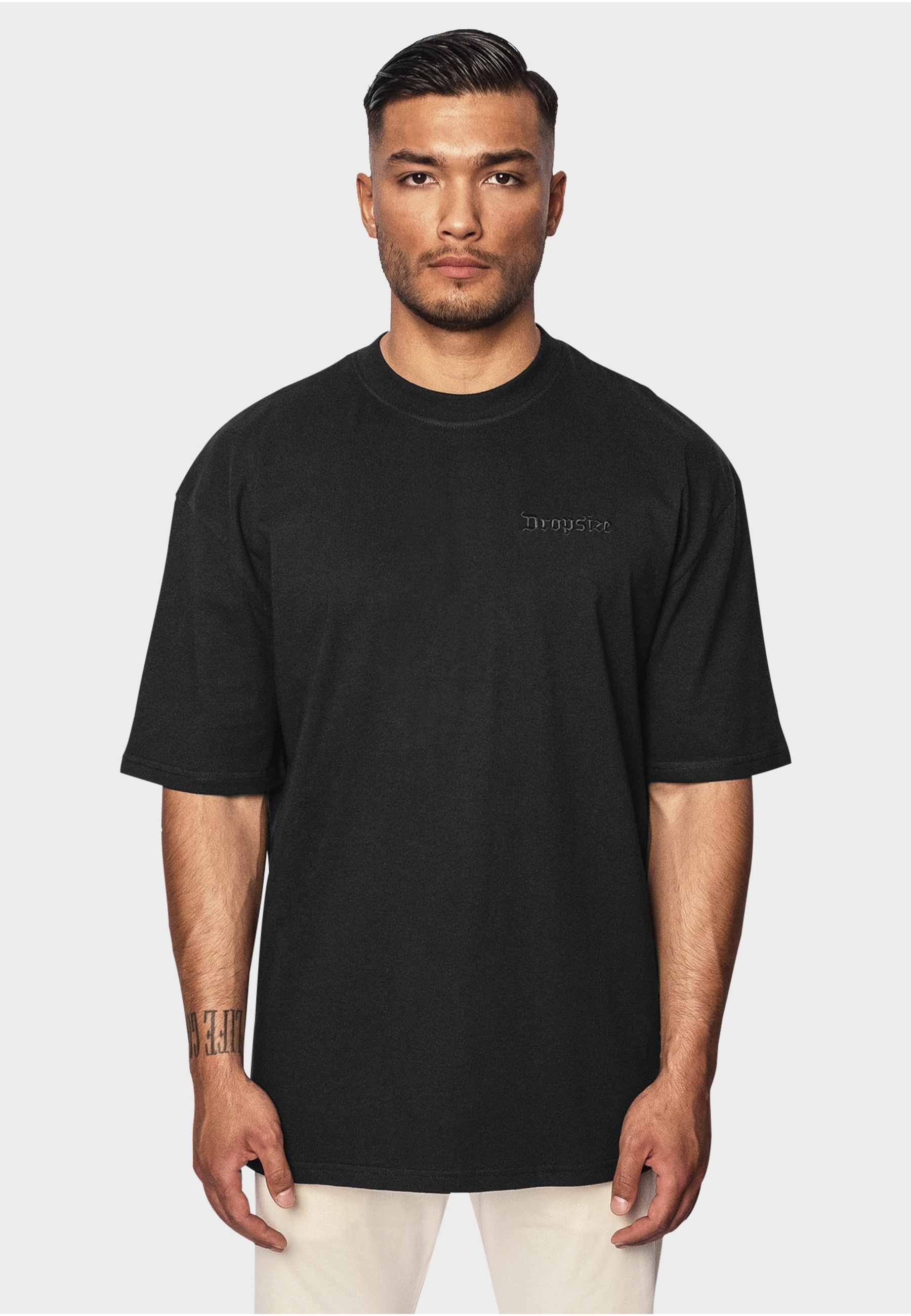 Dropsize T-Shirt »Dropsize Herren Heavy Oversize Embo T-Shirt« 1 Stk.