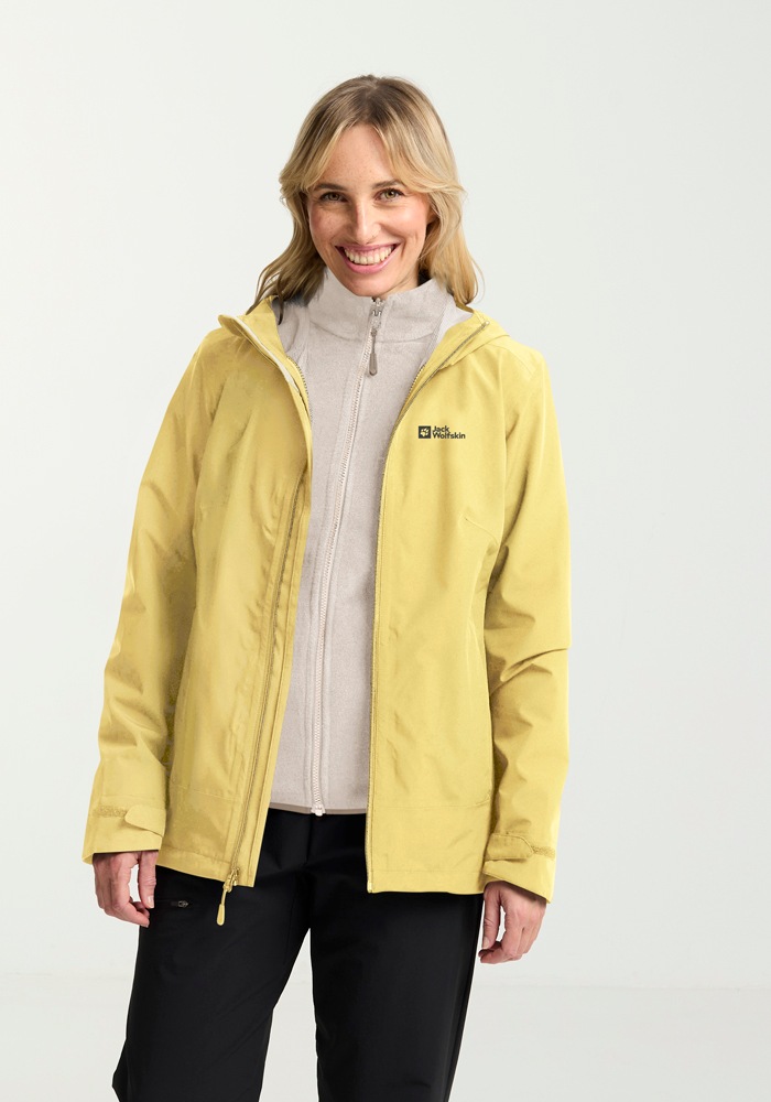 Jack Wolfskin 3-in-1-Funktionsjacke "MOONRISE 3IN1 JKT W", mit Kapuze günstig online kaufen