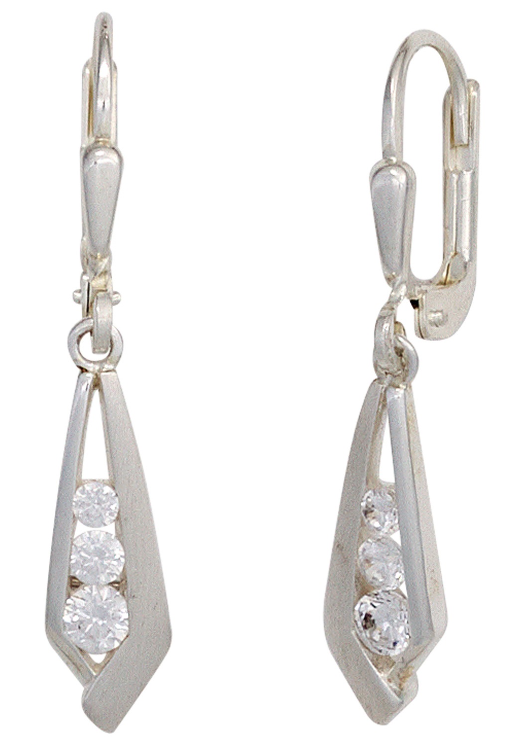JOBO 30mm Hoop Earrings Silver 925