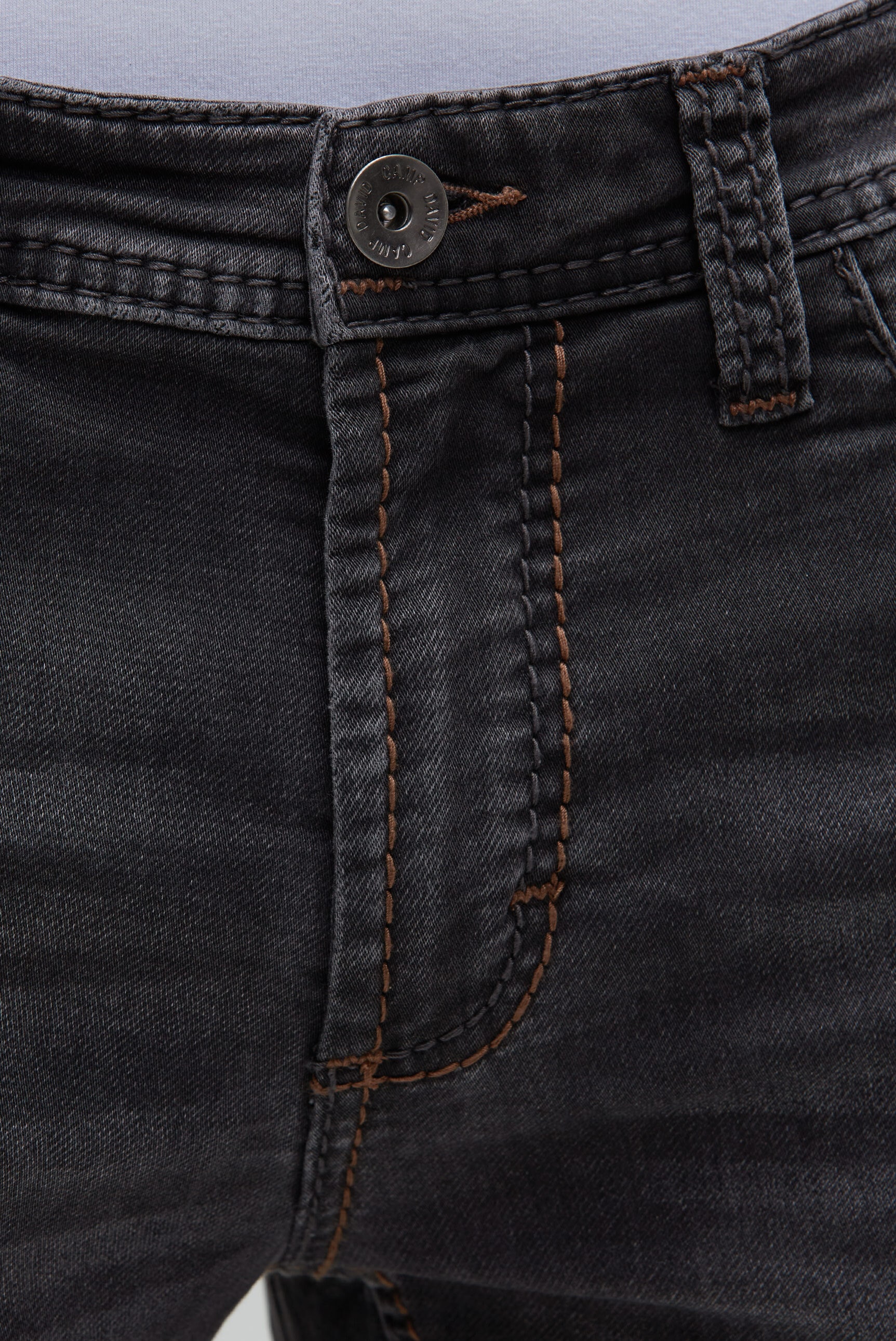 CAMP DAVID Regular-fit-Jeans mit tief sitzenden Gesäßtaschen