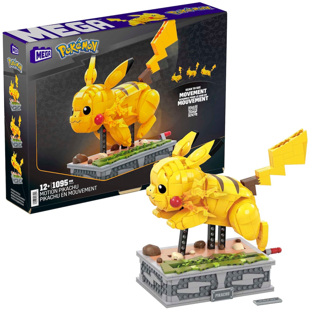 MEGA Konstruktionsspielsteine »Pokémon Pikachu«, Bausatz