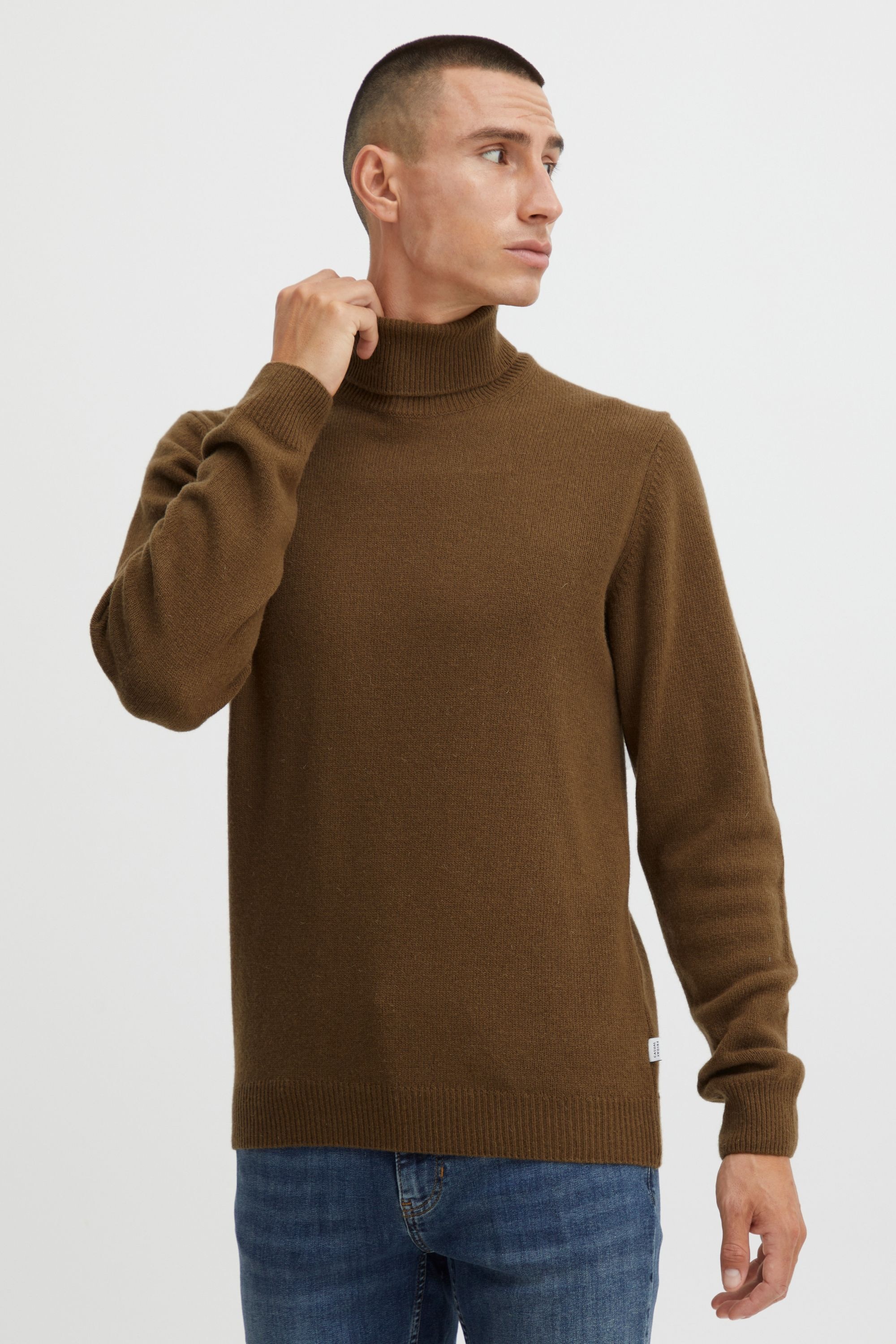 Casual Friday Rollkragenpullover "Strickrollkragenpull CFKarl" günstig online kaufen