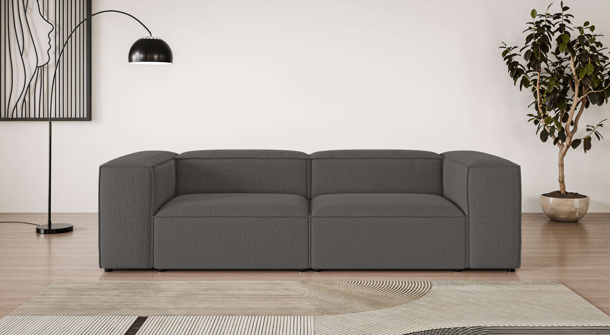 OTTO home Big-Sofa "HAILY Modularsofa, Verlässliche Qualität, Sitztiefe 70 cm" als Modul oder separat verwendbar, für individuelle Zusammenstellung
