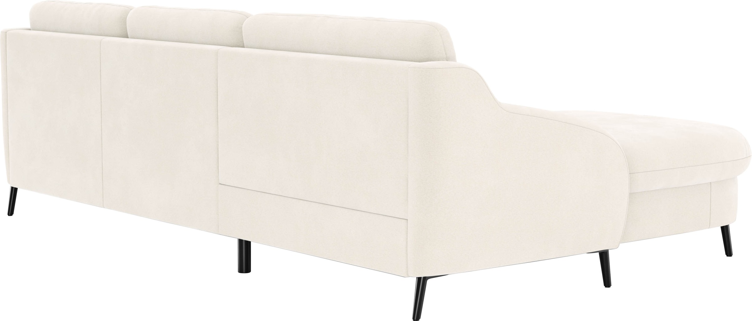 sit&more Ecksofa »Soul L-Form«, wahlweise mit Bettfunktion und Bettkasten oder Schubkasten
