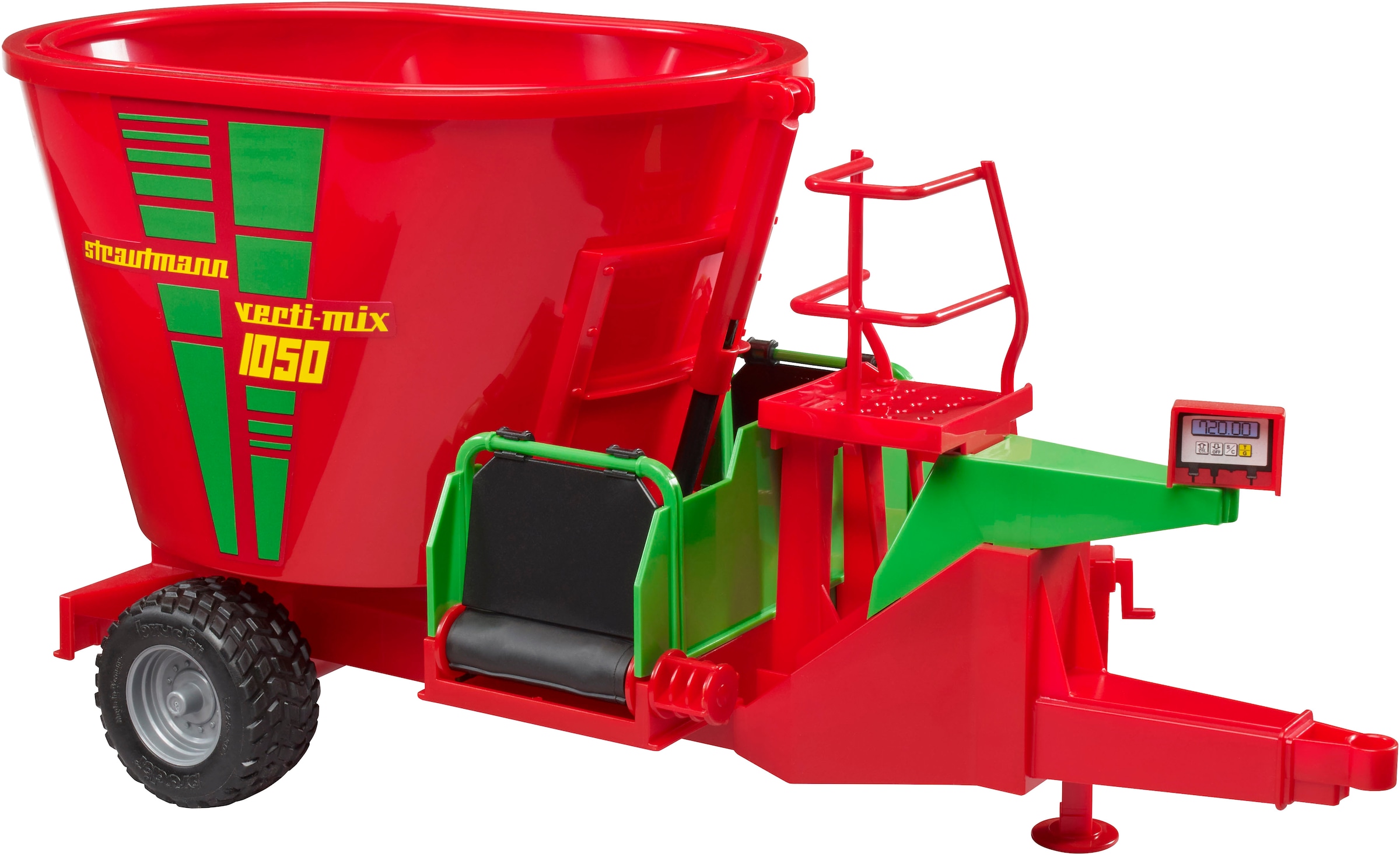 Bruder® Spielzeug-Landmaschine »Futtermischer 33 cm Strautmann Verti-Mix (02127)«, Made in Europe